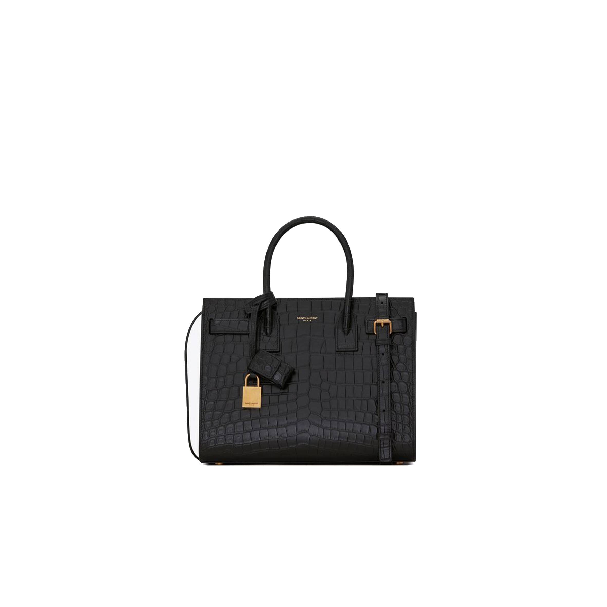 YSL SAC DE JOUR BABY IN CROCODILE-EMBOSSED MATTE LEATHER 421863DZEAW1000 (26*20.5*12.5cm) YSL SAC DE JOUR BABY IN CROCODILE-EMBOSSED MATTE LEATHER 421863DZEAW1000 (26*20.5*12.5cm)