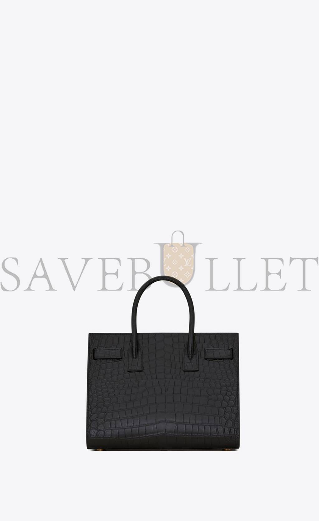 YSL SAC DE JOUR BABY IN CROCODILE-EMBOSSED MATTE LEATHER 421863DZEAW1000 (26*20.5*12.5cm) YSL SAC DE JOUR BABY IN CROCODILE-EMBOSSED MATTE LEATHER 421863DZEAW1000 (26*20.5*12.5cm)
