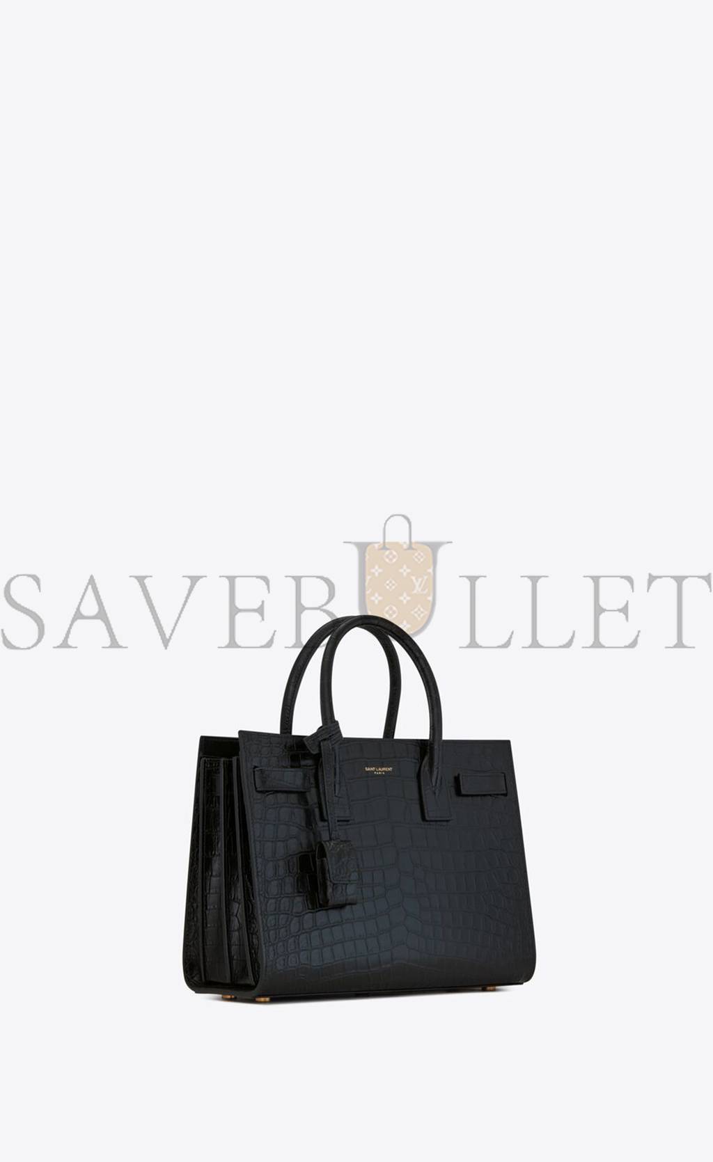 YSL SAC DE JOUR BABY IN CROCODILE-EMBOSSED MATTE LEATHER 421863DZEAW1000 (26*20.5*12.5cm) YSL SAC DE JOUR BABY IN CROCODILE-EMBOSSED MATTE LEATHER 421863DZEAW1000 (26*20.5*12.5cm)