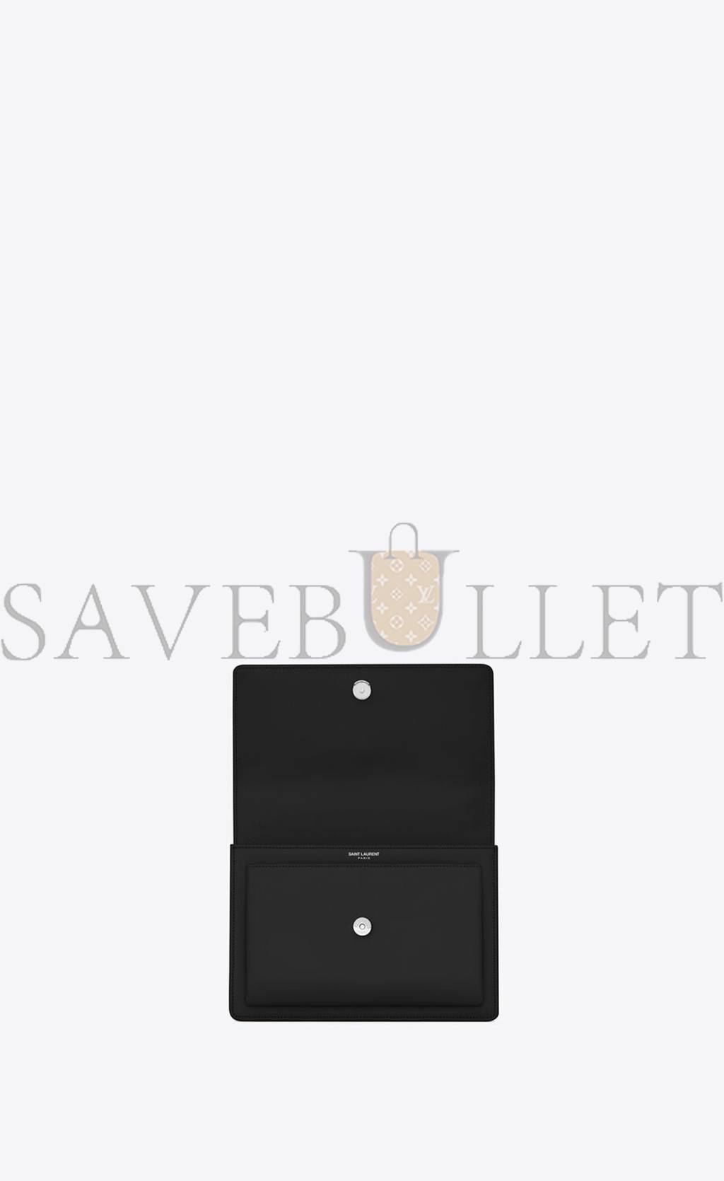 YSL SUNSET MEDIUM CHAIN BAG IN SMOOTH LEATHER 442906D420U1000 (22*16*6.5cm) YSL SUNSET MEDIUM CHAIN BAG IN SMOOTH LEATHER 442906D420U1000 (22*16*6.5cm)