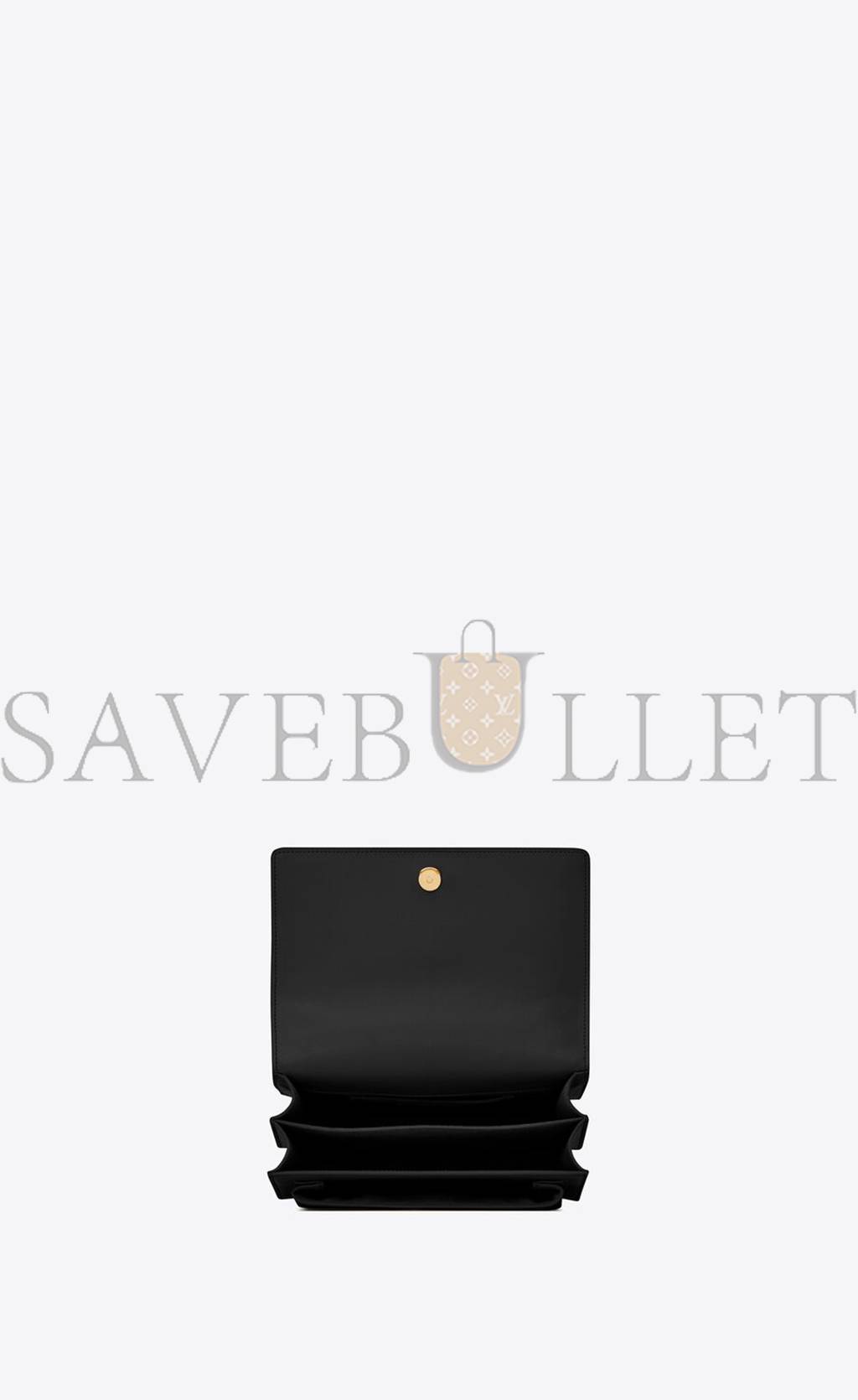 YSL SUNSET MEDIUM CHAIN BAG IN SMOOTH LEATHER 442906D420W1000 (22*16*6.5cm) YSL SUNSET MEDIUM CHAIN BAG IN SMOOTH LEATHER 442906D420W1000 (22*16*6.5cm)