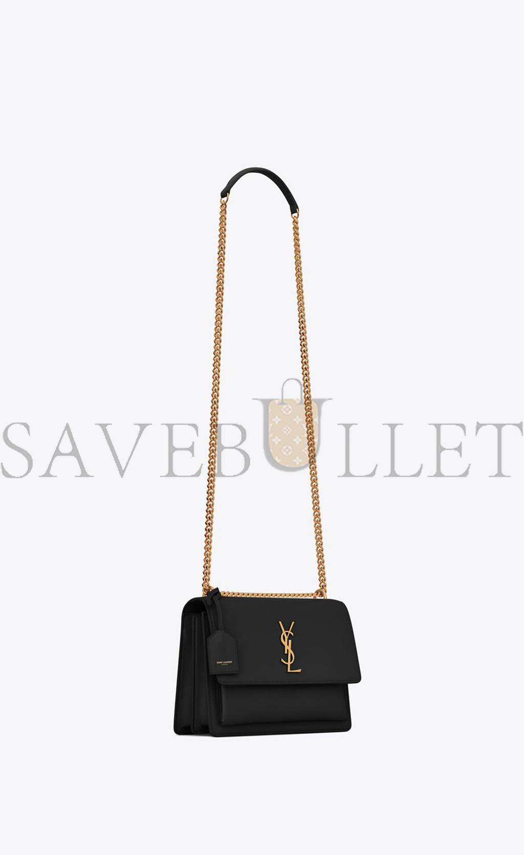 YSL SUNSET MEDIUM CHAIN BAG IN SMOOTH LEATHER 442906D420W1000 (22*16*6.5cm) YSL SUNSET MEDIUM CHAIN BAG IN SMOOTH LEATHER 442906D420W1000 (22*16*6.5cm)
