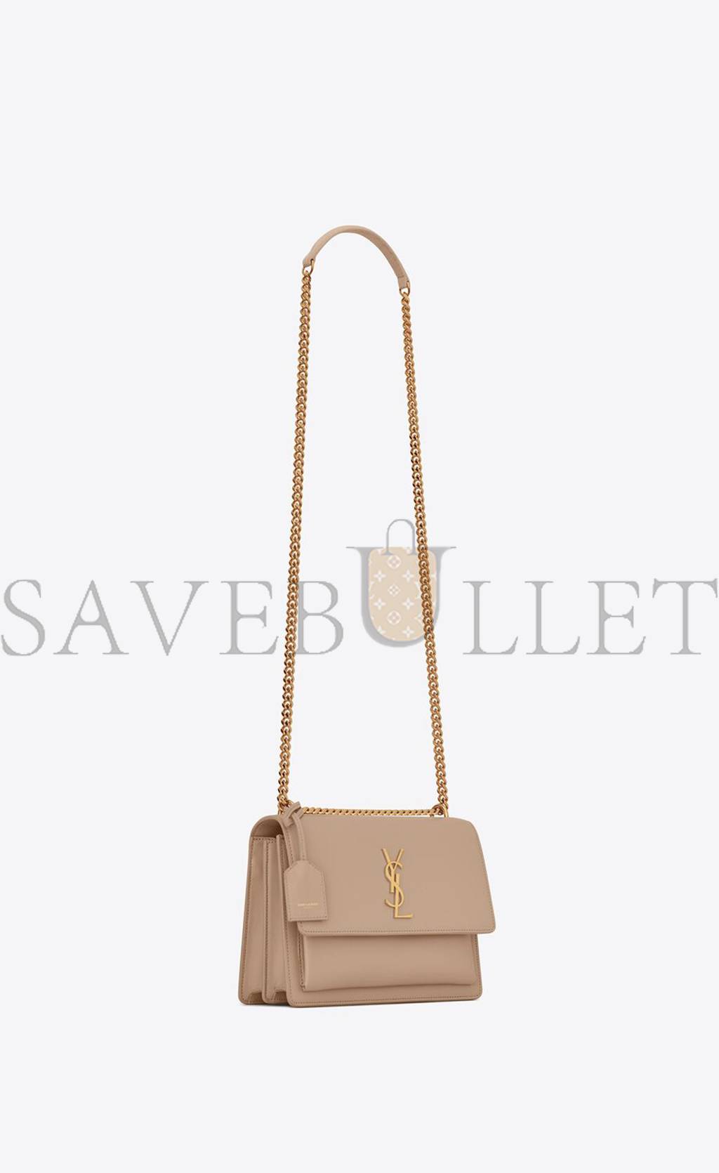 YSL SUNSET MEDIUM CHAIN BAG IN SMOOTH LEATHER 442906D420W2721 (22*16*6.5cm) YSL SUNSET MEDIUM CHAIN BAG IN SMOOTH LEATHER 442906D420W2721 (22*16*6.5cm)