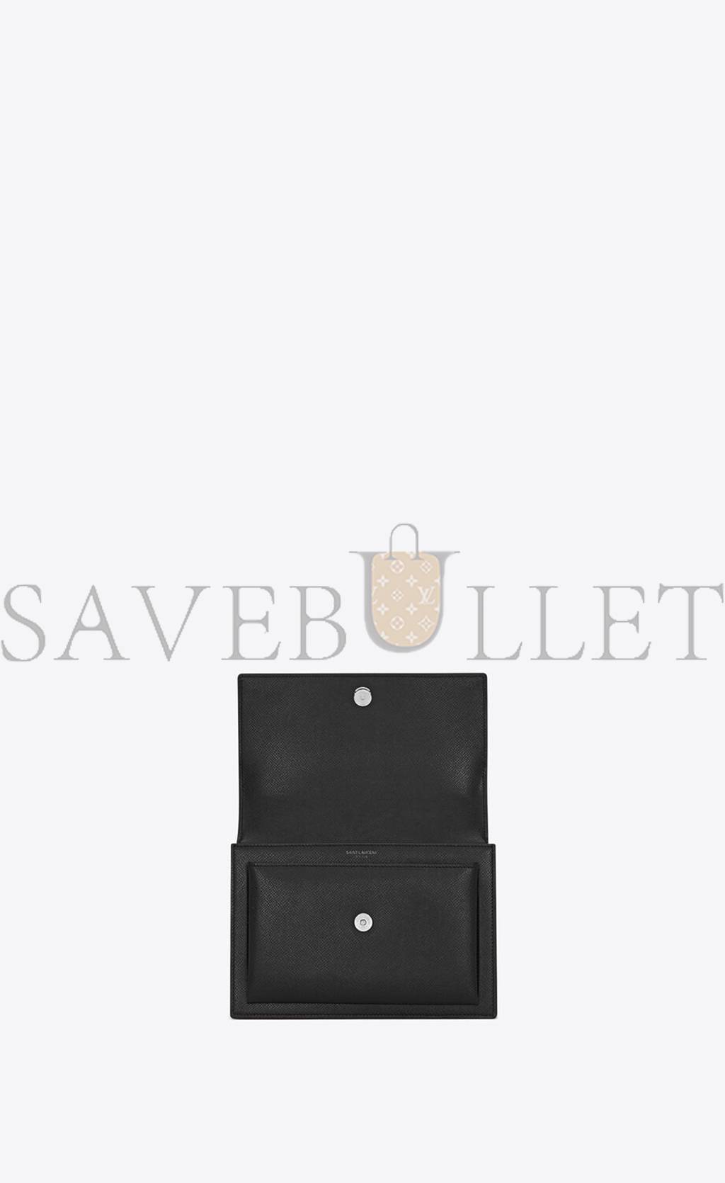 YSL SUNSET MEDIUM CHAIN BAG IN COATED BARK LEATHER 442906H3Z0N1000 (22*16*6.5cm) YSL SUNSET MEDIUM CHAIN BAG IN COATED BARK LEATHER 442906H3Z0N1000 (22*16*6.5cm)