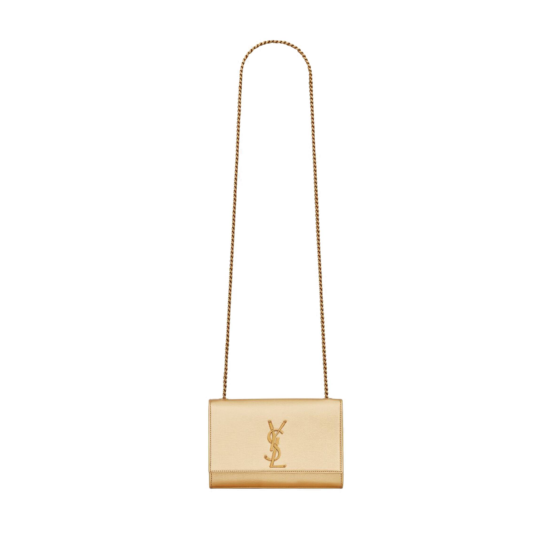 YSL SMALL KATE CHAIN BAG IN METALLIZED LEATHER 469390AAAKT8030 (20*12.5*5cm) YSL SMALL KATE CHAIN BAG IN METALLIZED LEATHER 469390AAAKT8030 (20*12.5*5cm)