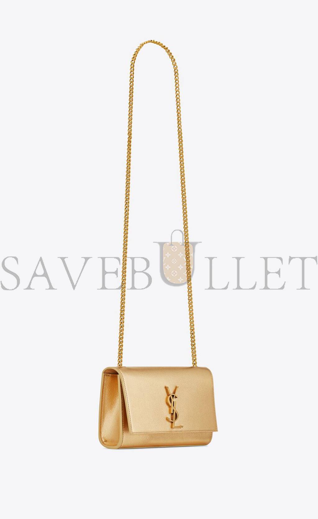 YSL SMALL KATE CHAIN BAG IN METALLIZED LEATHER 469390AAAKT8030 (20*12.5*5cm) YSL SMALL KATE CHAIN BAG IN METALLIZED LEATHER 469390AAAKT8030 (20*12.5*5cm)
