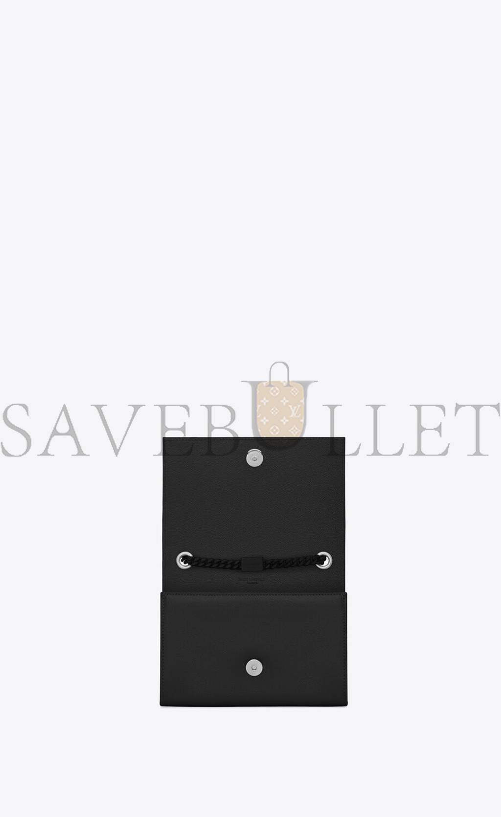 YSL KATE SMALL CHAIN BAG IN GRAIN DE POUDRE EMBOSSED LEATHER 469390BOW0U1000 (20*12.5*5cm) YSL KATE SMALL CHAIN BAG IN GRAIN DE POUDRE EMBOSSED LEATHER 469390BOW0U1000 (20*12.5*5cm)
