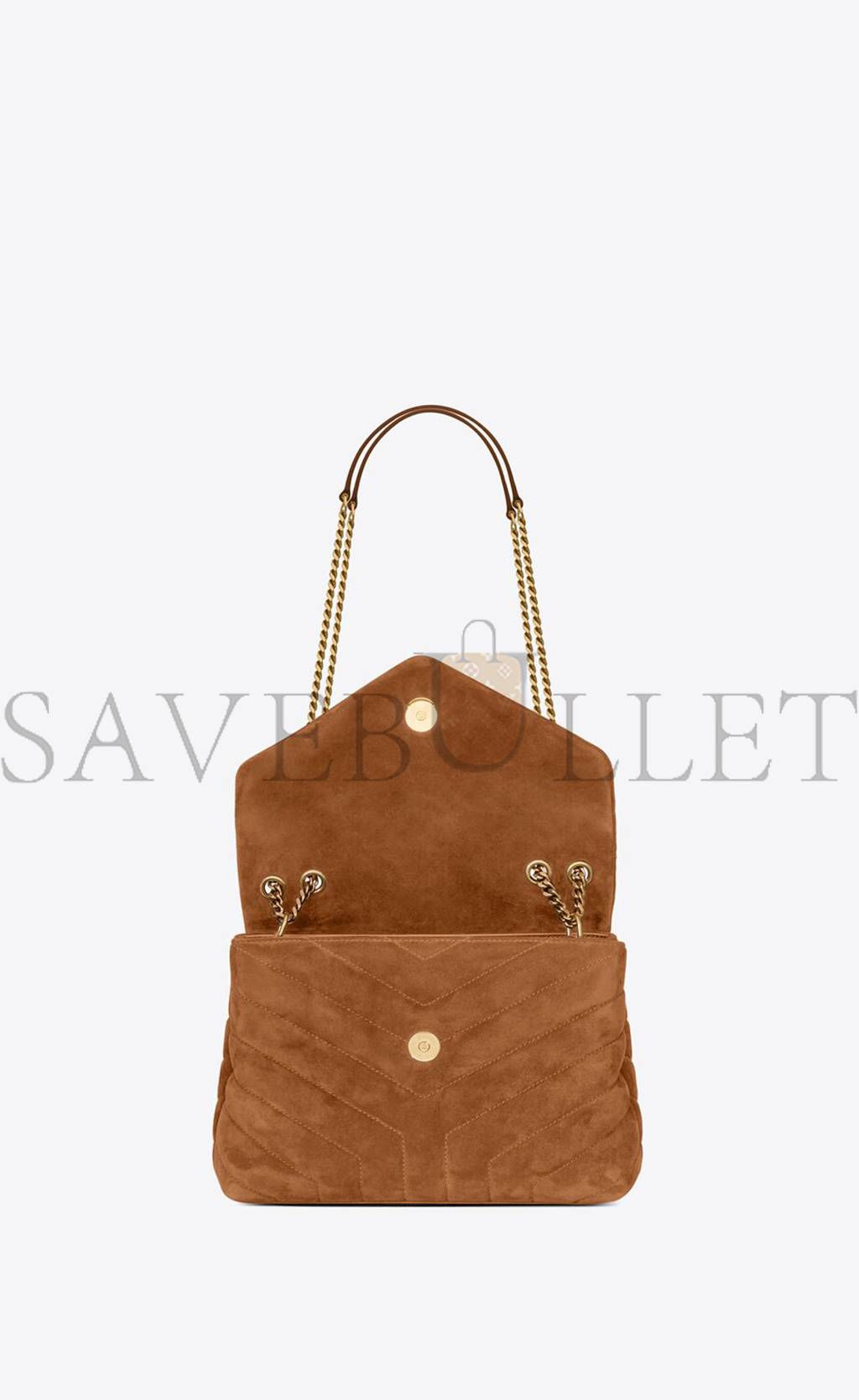 YSL LOULOU SMALL CHAIN BAG IN QUILTED SUEDE 4946991U8C77761 (23*17*9cm) YSL LOULOU SMALL CHAIN BAG IN QUILTED SUEDE 4946991U8C77761 (23*17*9cm)