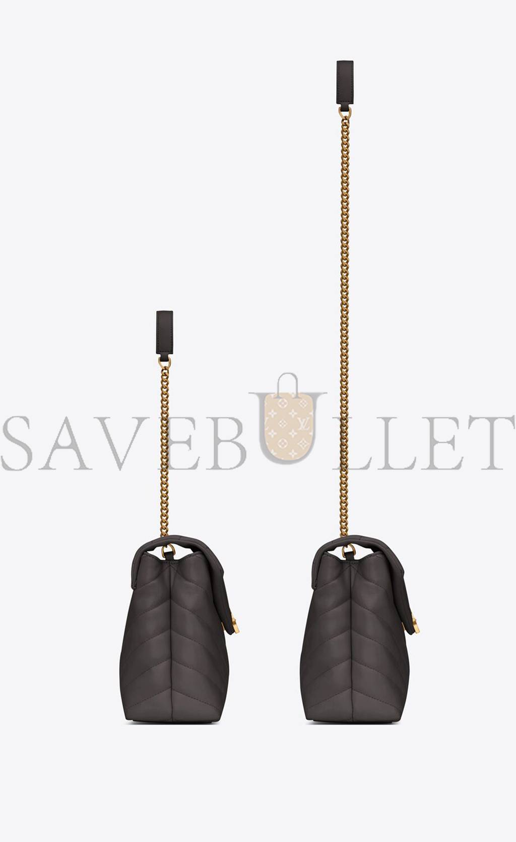 YSL LOULOU SMALL CHAIN BAG IN QUILTED LEATHER 494699DV7271112 (23*17*9cm) YSL LOULOU SMALL CHAIN BAG IN QUILTED LEATHER 494699DV7271112 (23*17*9cm)