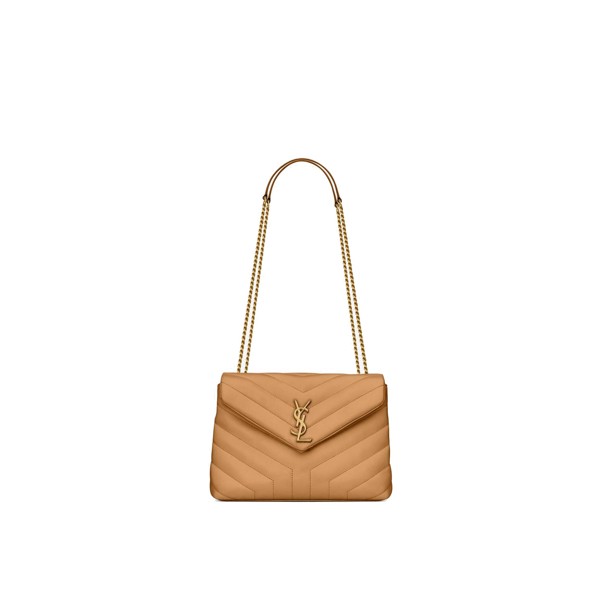 YSL LOULOU SMALL CHAIN BAG IN QUILTED LEATHER 494699DV7272357 (23*17*9cm) YSL LOULOU SMALL CHAIN BAG IN QUILTED LEATHER 494699DV7272357 (23*17*9cm)