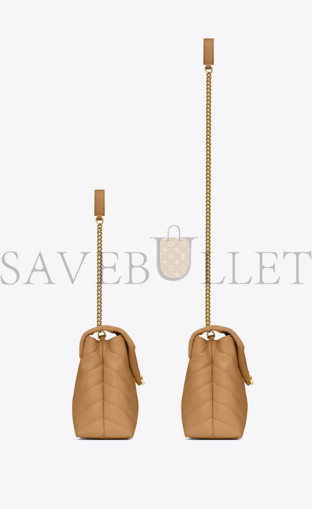 YSL LOULOU SMALL CHAIN BAG IN QUILTED LEATHER 494699DV7272357 (23*17*9cm) YSL LOULOU SMALL CHAIN BAG IN QUILTED LEATHER 494699DV7272357 (23*17*9cm)
