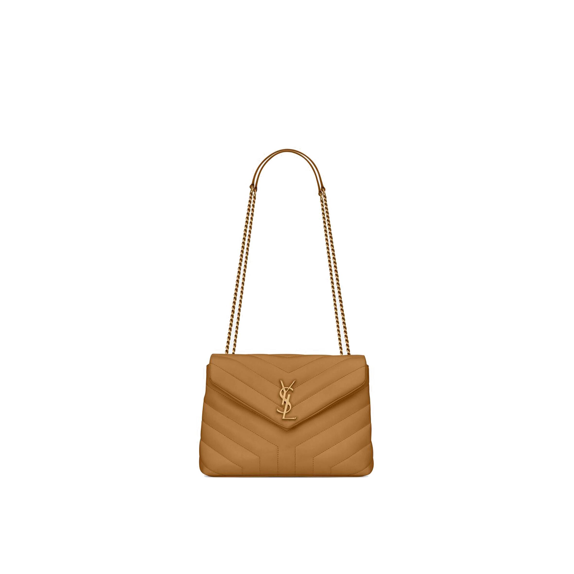 YSL LOULOU SMALL CHAIN BAG IN QUILTED LEATHER 494699DV7272516 (23*17*9cm) YSL LOULOU SMALL CHAIN BAG IN QUILTED LEATHER 494699DV7272516 (23*17*9cm)