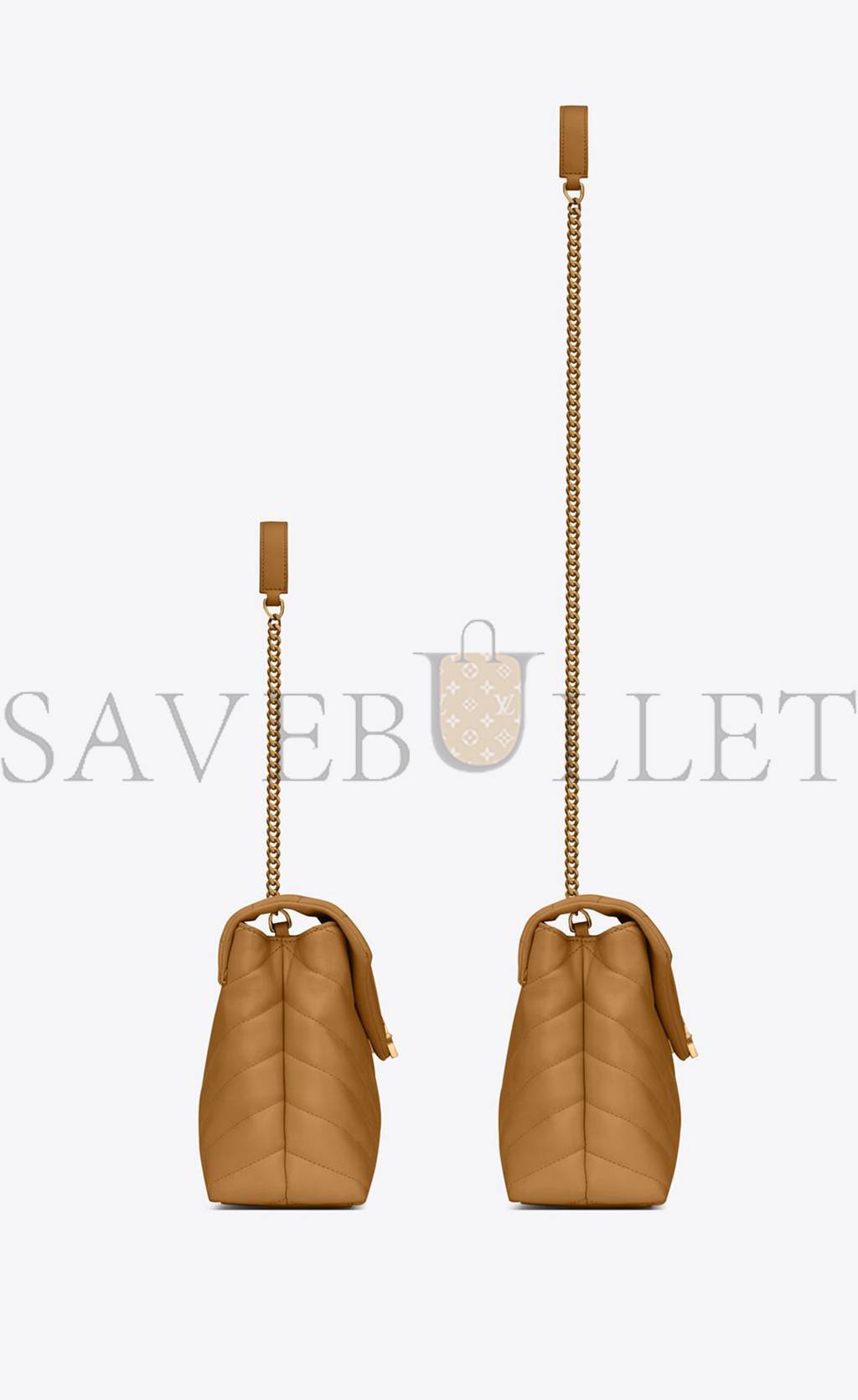 YSL LOULOU SMALL CHAIN BAG IN QUILTED LEATHER 494699DV7272516 (23*17*9cm) YSL LOULOU SMALL CHAIN BAG IN QUILTED LEATHER 494699DV7272516 (23*17*9cm)