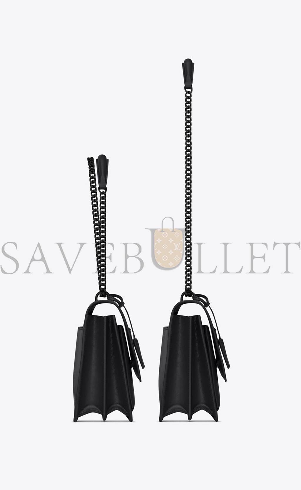 YSL SUNSET LARGE CHAIN BAG IN SMOOTH LEATHER 422906 (22*16*8cm) YSL SUNSET LARGE CHAIN BAG IN SMOOTH LEATHER 422906 (22*16*8cm)