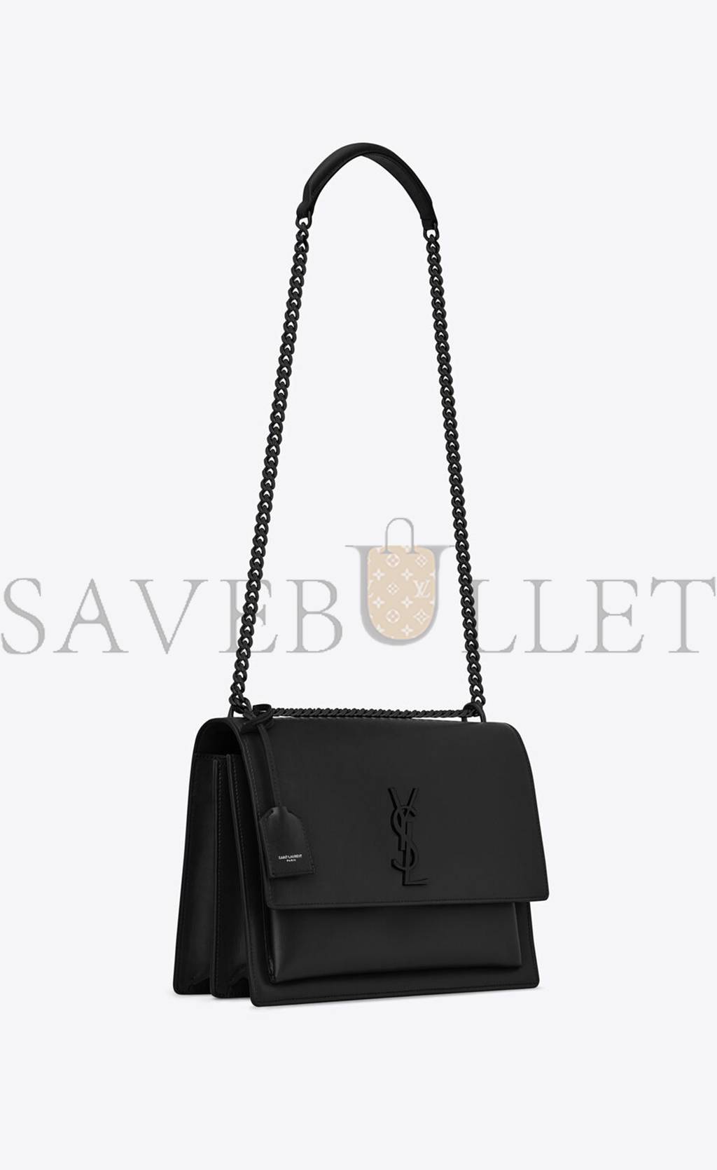 YSL SUNSET LARGE CHAIN BAG IN SMOOTH LEATHER 422906 (22*16*8cm) YSL SUNSET LARGE CHAIN BAG IN SMOOTH LEATHER 422906 (22*16*8cm)