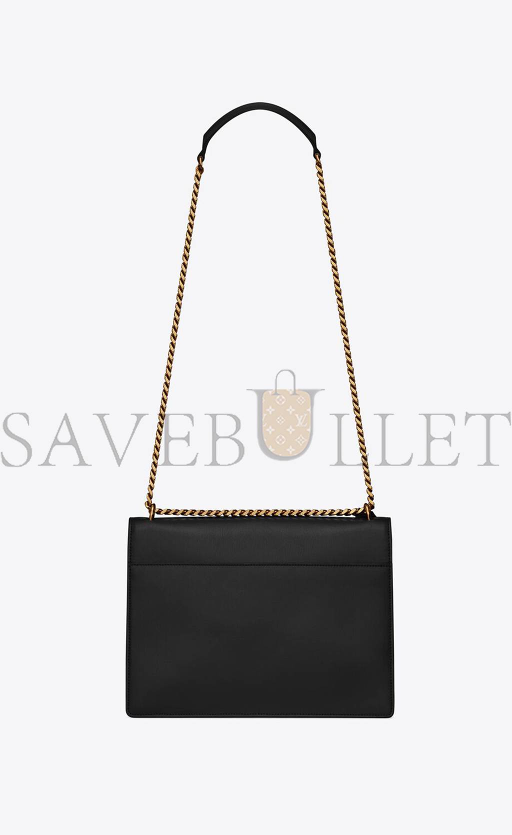 YSL SUNSET LARGE CHAIN BAG IN SMOOTH LEATHER 498779D420W1000 (27*18*8cm) YSL SUNSET LARGE CHAIN BAG IN SMOOTH LEATHER 498779D420W1000 (27*18*8cm)