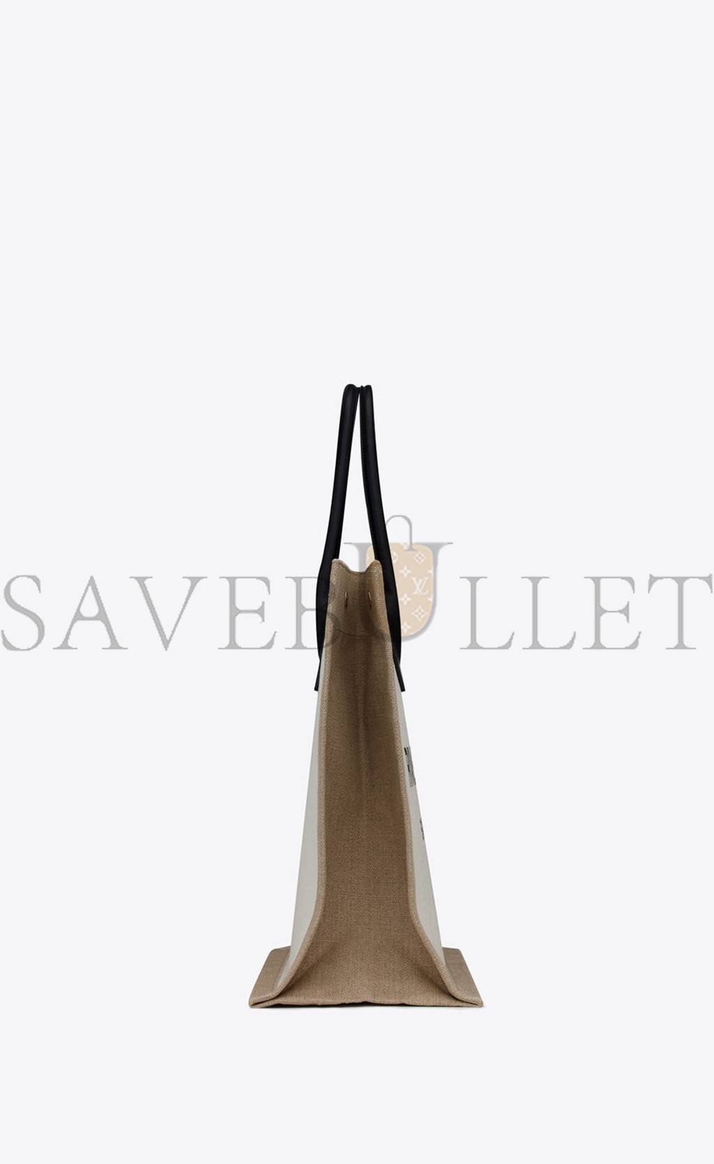 YSL RIVE GAUCHE TOTE BAG IN LINEN AND LEATHER 499290FAABR9054 (48*36*16cm) YSL RIVE GAUCHE TOTE BAG IN LINEN AND LEATHER 499290FAABR9054 (48*36*16cm)