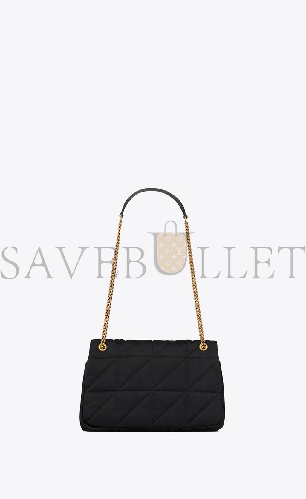 YSL JAMIE MEDIUM CHAIN BAG IN SATIN AND LEATHER 515821FAAUF1000 (25*15*7.5cm) YSL JAMIE MEDIUM CHAIN BAG IN SATIN AND LEATHER 515821FAAUF1000 (25*15*7.5cm)