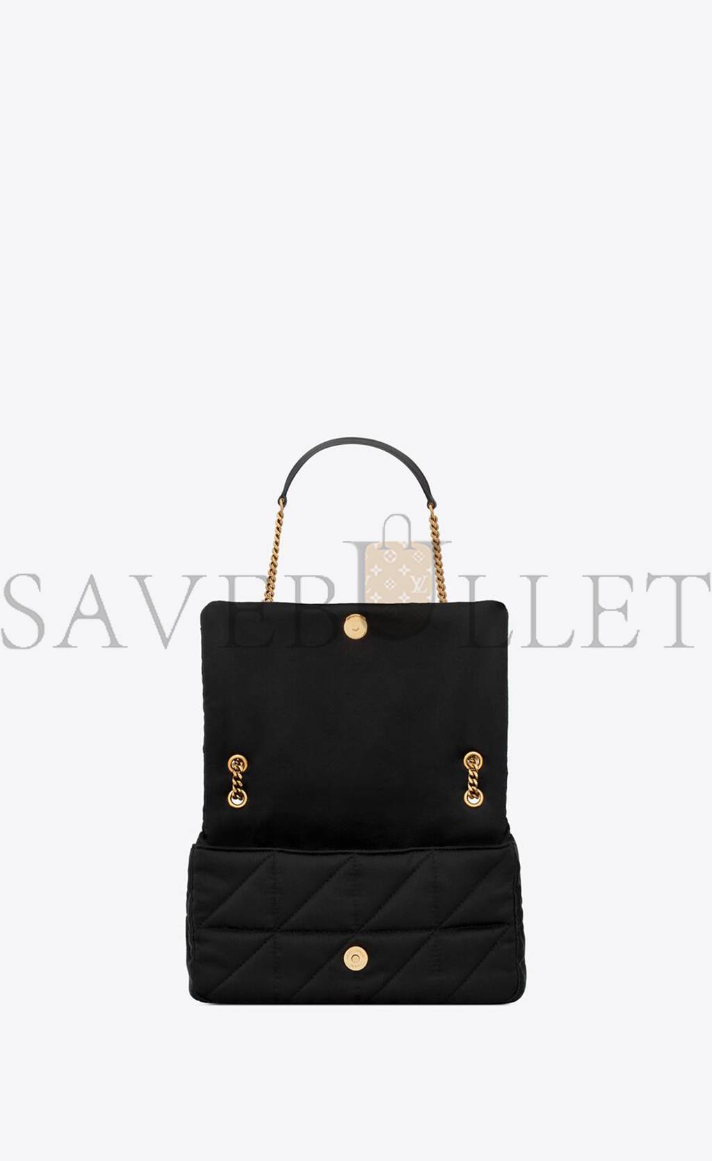 YSL JAMIE MEDIUM CHAIN BAG IN SATIN AND LEATHER 515821FAAUF1000 (25*15*7.5cm) YSL JAMIE MEDIUM CHAIN BAG IN SATIN AND LEATHER 515821FAAUF1000 (25*15*7.5cm)
