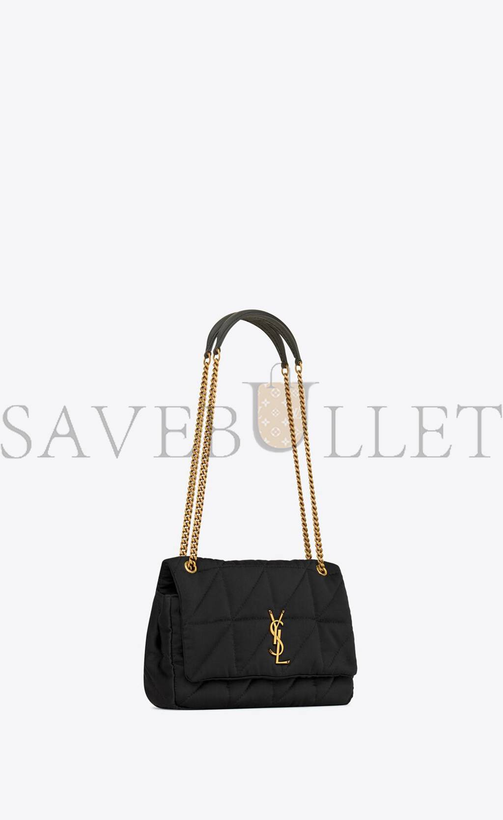YSL JAMIE MEDIUM CHAIN BAG IN SATIN AND LEATHER 515821FAAUF1000 (25*15*7.5cm) YSL JAMIE MEDIUM CHAIN BAG IN SATIN AND LEATHER 515821FAAUF1000 (25*15*7.5cm)
