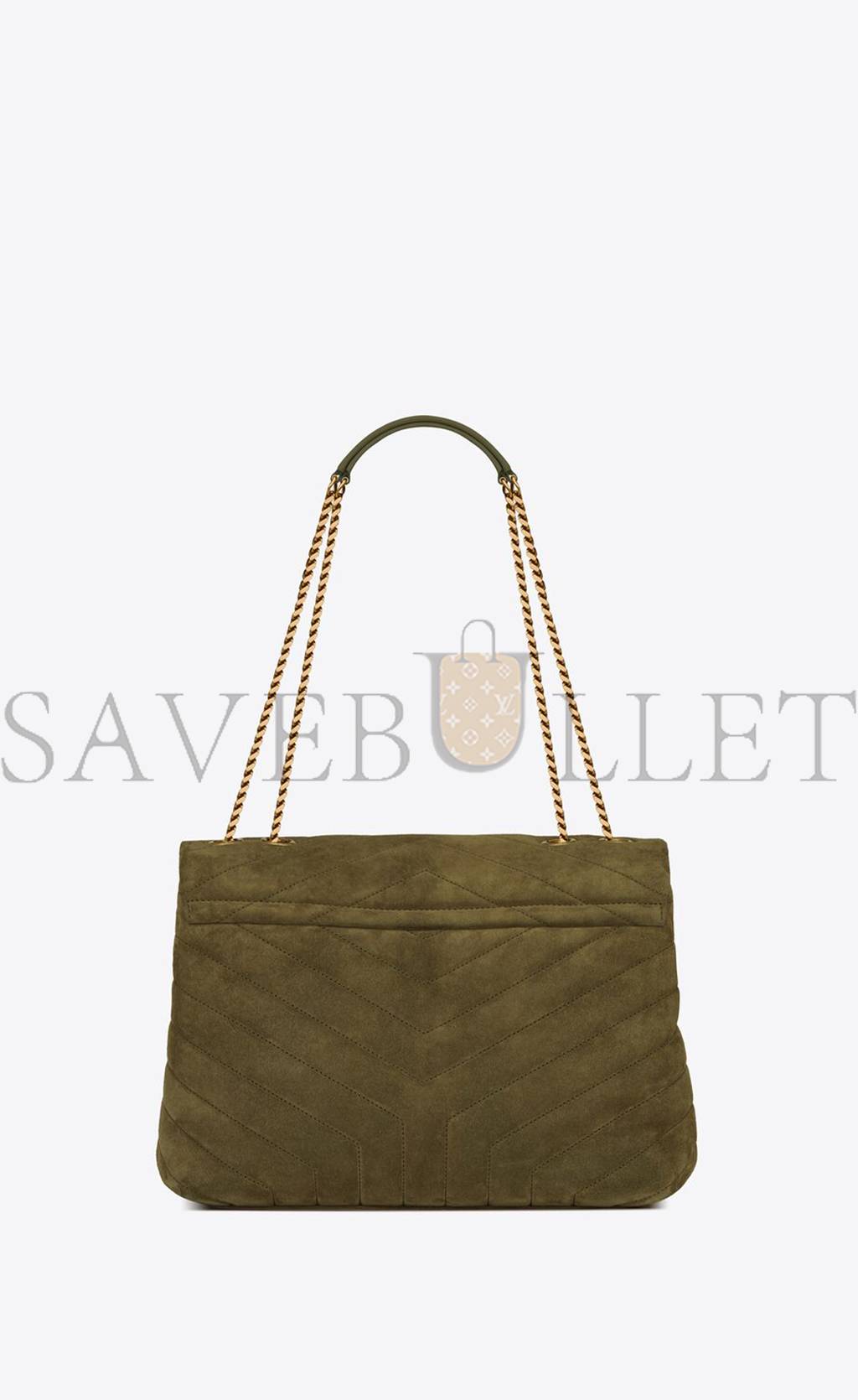 YSL LOULOU MEDIUM IN QUILTED SUEDE 5749461U8673206 (32*22*12cm) YSL LOULOU MEDIUM IN QUILTED SUEDE 5749461U8673206 (32*22*12cm)