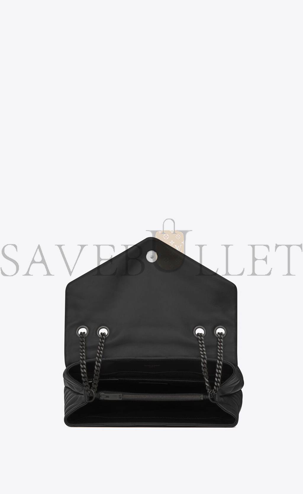 YSL LOULOU MEDIUM CHAIN BAG IN QUILTED LEATHER 574946DV7281000 (32*22*12cm) YSL LOULOU MEDIUM CHAIN BAG IN QUILTED LEATHER 574946DV7281000 (32*22*12cm)