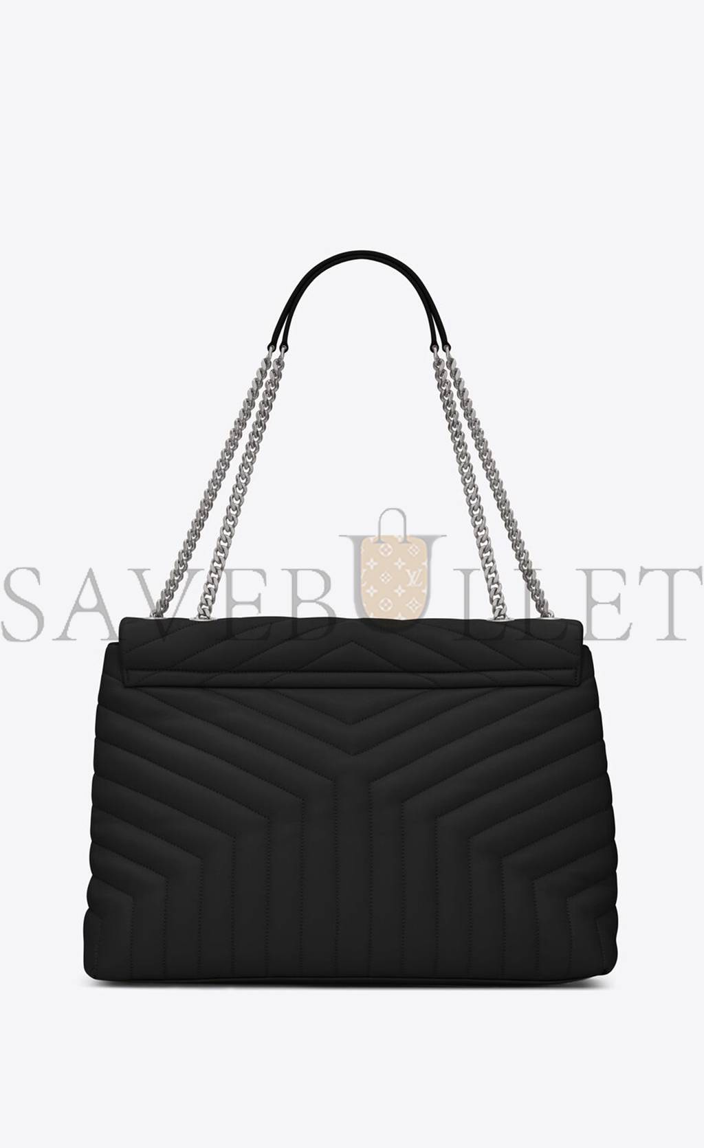 YSL LOULOU LARGE CHAIN BAG IN QUILTED LEATHER 574947DV7261000 (38*27*14cm) YSL LOULOU LARGE CHAIN BAG IN QUILTED LEATHER 574947DV7261000 (38*27*14cm)