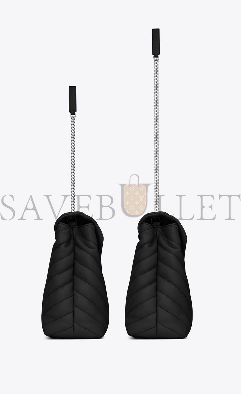YSL LOULOU LARGE CHAIN BAG IN QUILTED LEATHER 574947DV7261000 (38*27*14cm) YSL LOULOU LARGE CHAIN BAG IN QUILTED LEATHER 574947DV7261000 (38*27*14cm)