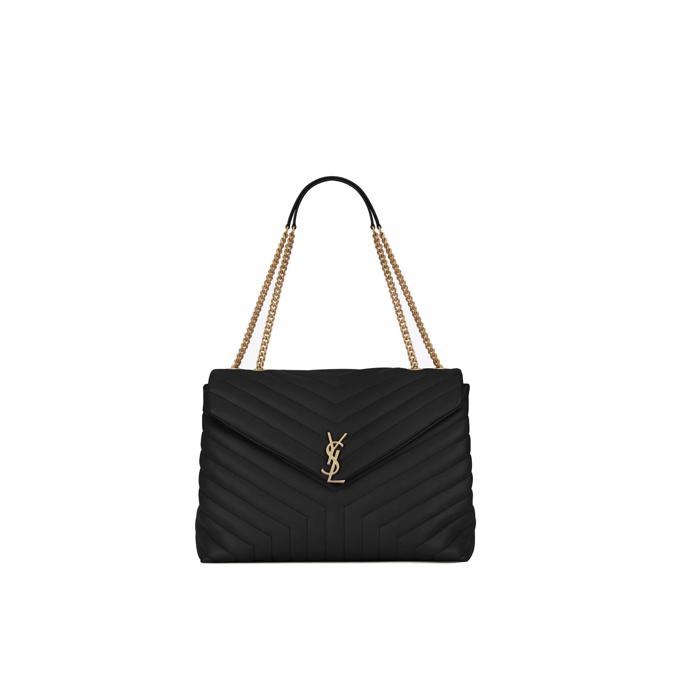 YSL LOULOU LARGE CHAIN BAG IN QUILTED LEATHER 574947DV7271000 (38*27*14cm) YSL LOULOU LARGE CHAIN BAG IN QUILTED LEATHER 574947DV7271000 (38*27*14cm)