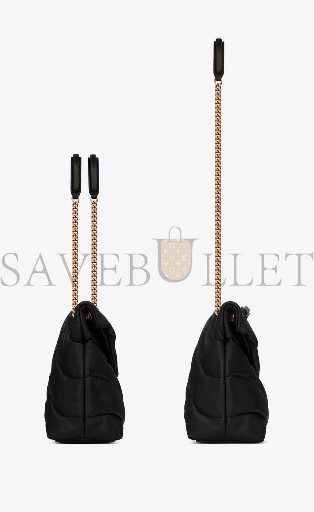 YSL PUFFER MEDIUM CHAIN BAG IN QUILTED LAMBSKIN 5774751EL071000 (35*23*13.5cm) YSL PUFFER MEDIUM CHAIN BAG IN QUILTED LAMBSKIN 5774751EL071000 (35*23*13.5cm)