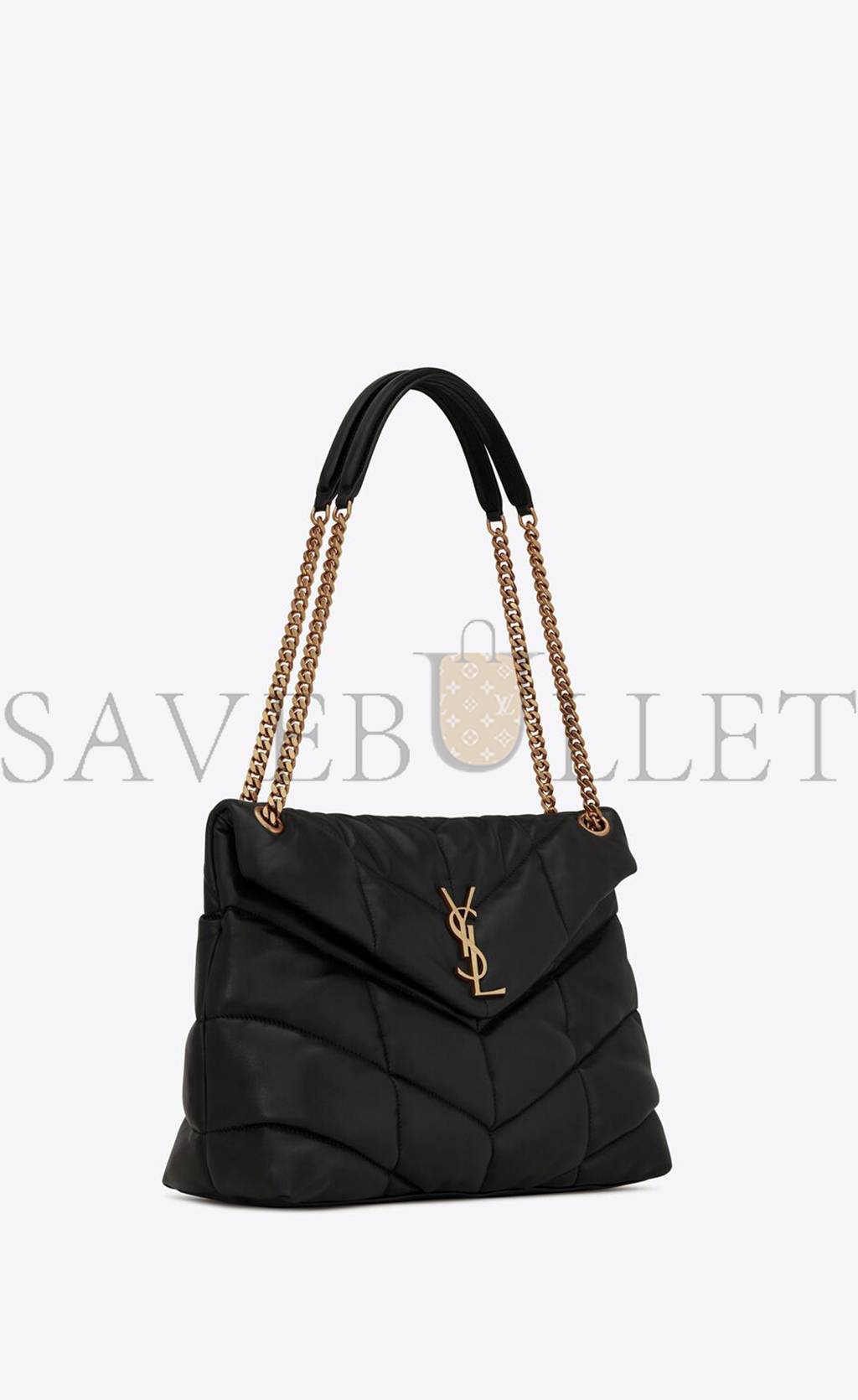 YSL PUFFER MEDIUM CHAIN BAG IN QUILTED LAMBSKIN 5774751EL071000 (35*23*13.5cm) YSL PUFFER MEDIUM CHAIN BAG IN QUILTED LAMBSKIN 5774751EL071000 (35*23*13.5cm)
