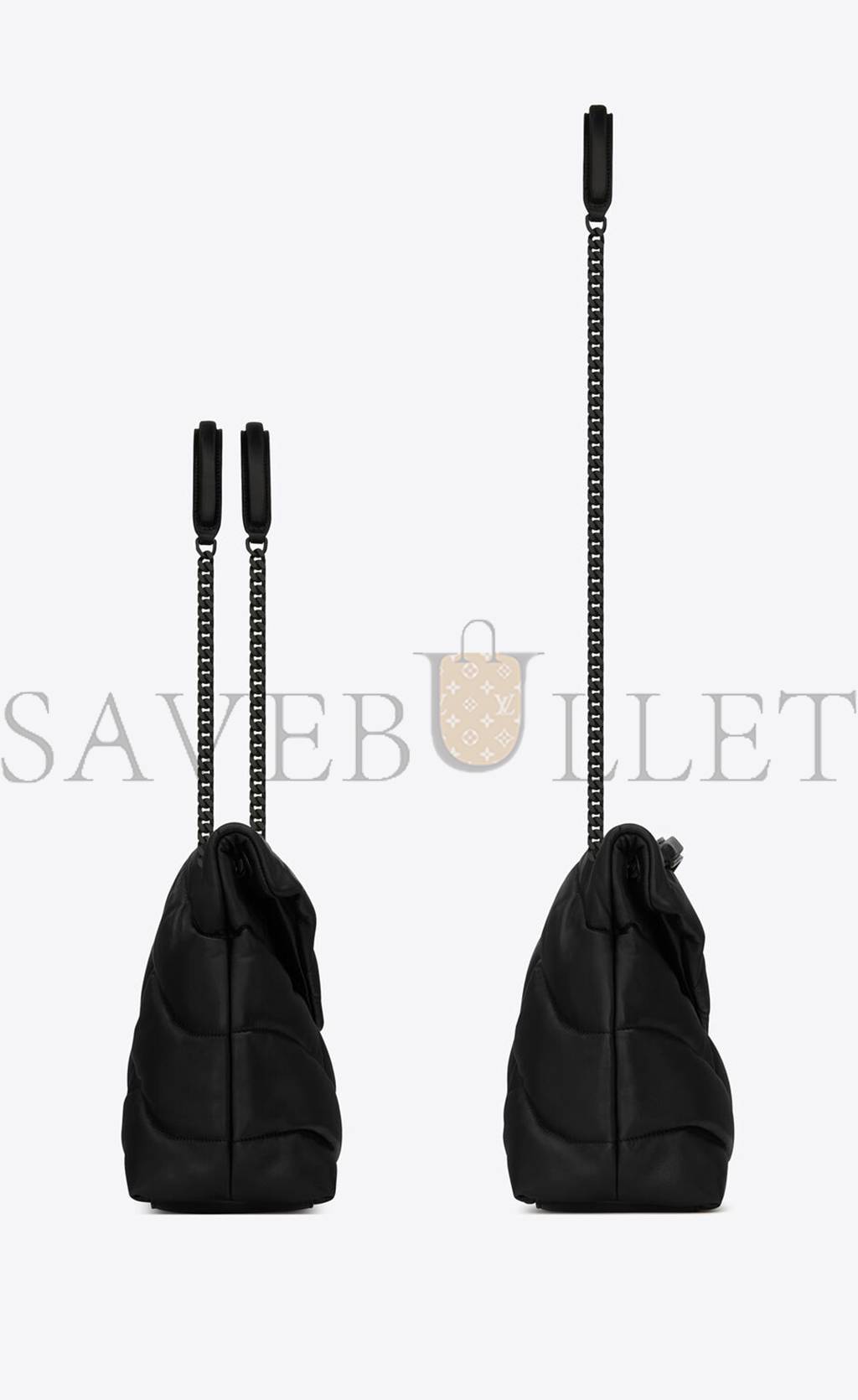 YSL PUFFER MEDIUM CHAIN BAG IN QUILTED LAMBSKIN 5774751EL081000 (35*23*13.5cm) YSL PUFFER MEDIUM CHAIN BAG IN QUILTED LAMBSKIN 5774751EL081000 (35*23*13.5cm)
