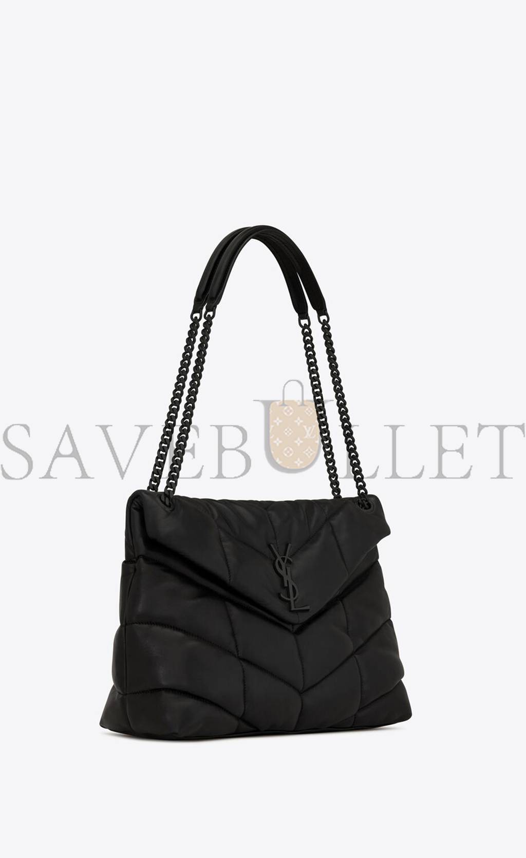 YSL PUFFER MEDIUM CHAIN BAG IN QUILTED LAMBSKIN 5774751EL081000 (35*23*13.5cm) YSL PUFFER MEDIUM CHAIN BAG IN QUILTED LAMBSKIN 5774751EL081000 (35*23*13.5cm)