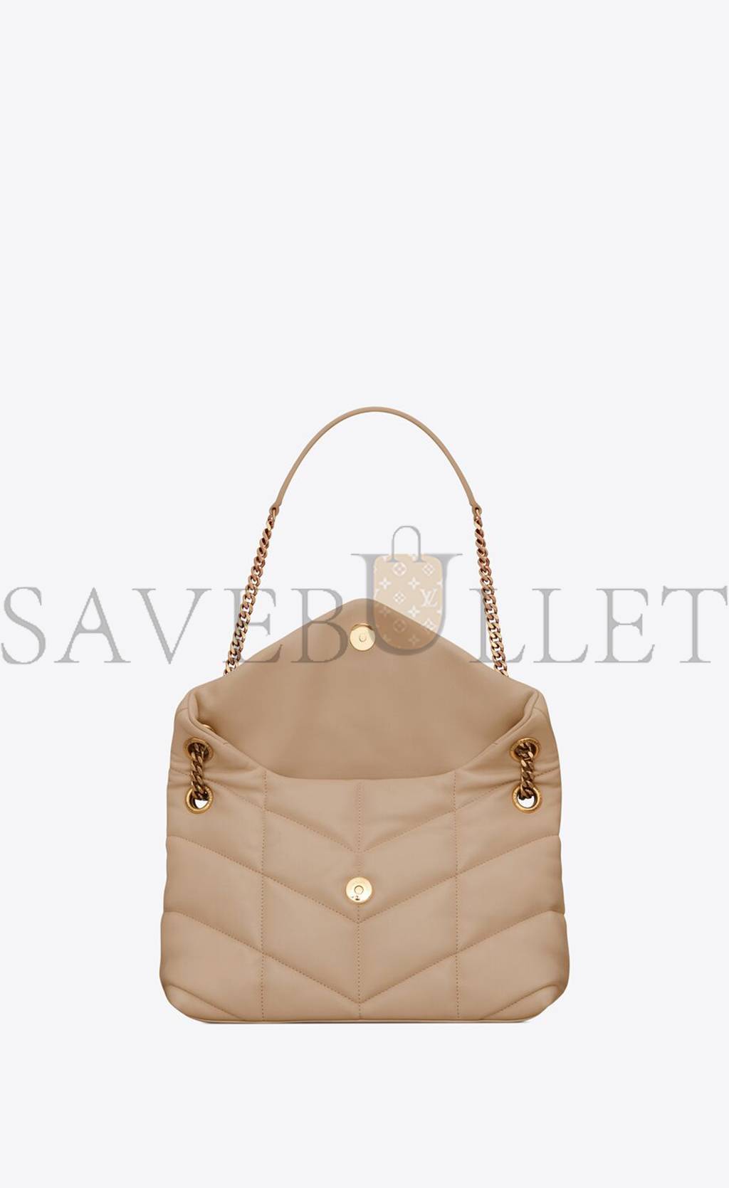 YSL PUFFER SMALL CHAIN BAG IN QUILTED LAMBSKIN 5774761EL072721 (29*17*11cm)