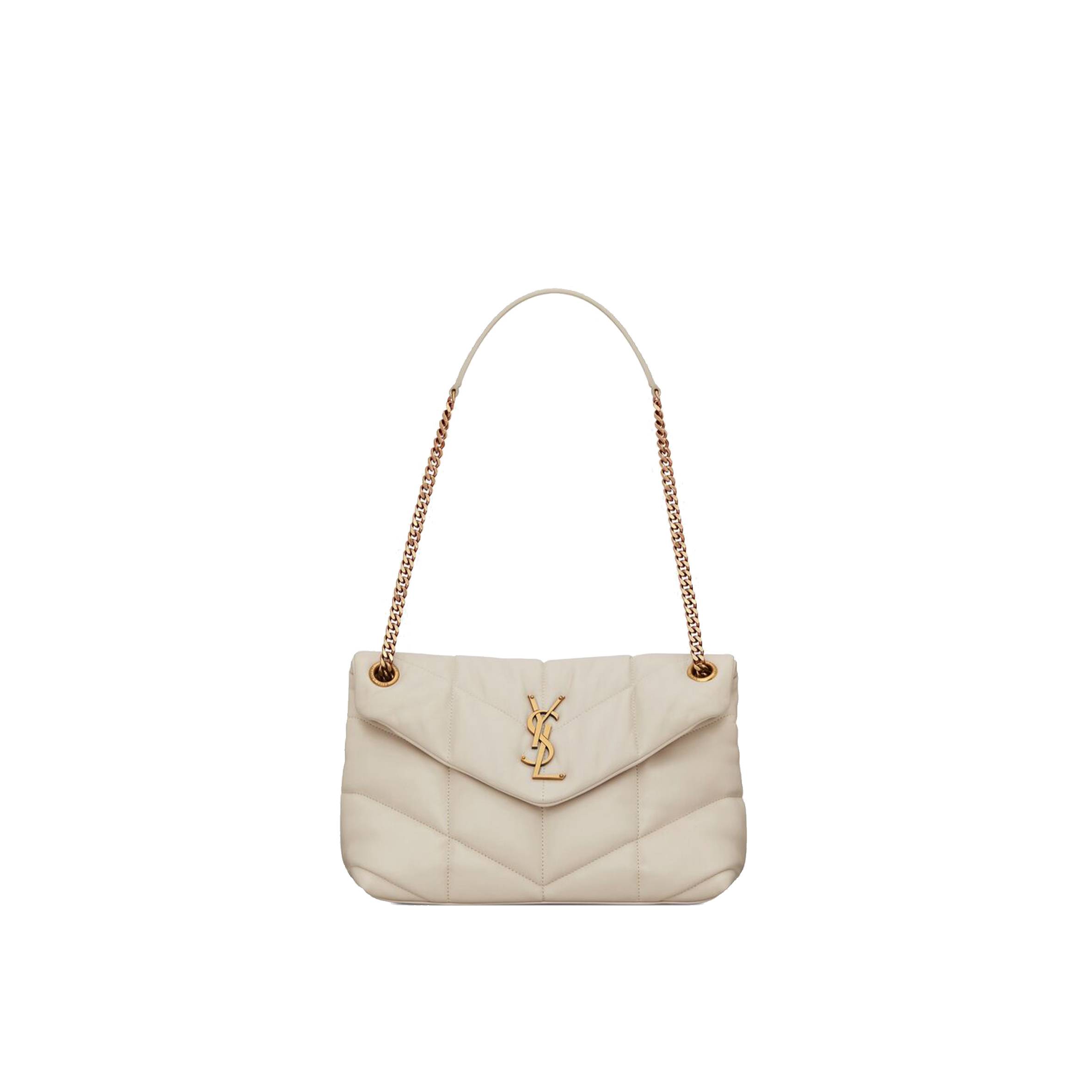 YSL PUFFER SMALL CHAIN BAG IN QUILTED LAMBSKIN 5774761EL079207 (29*17*11cm) YSL PUFFER SMALL CHAIN BAG IN QUILTED LAMBSKIN 5774761EL079207 (29*17*11cm)