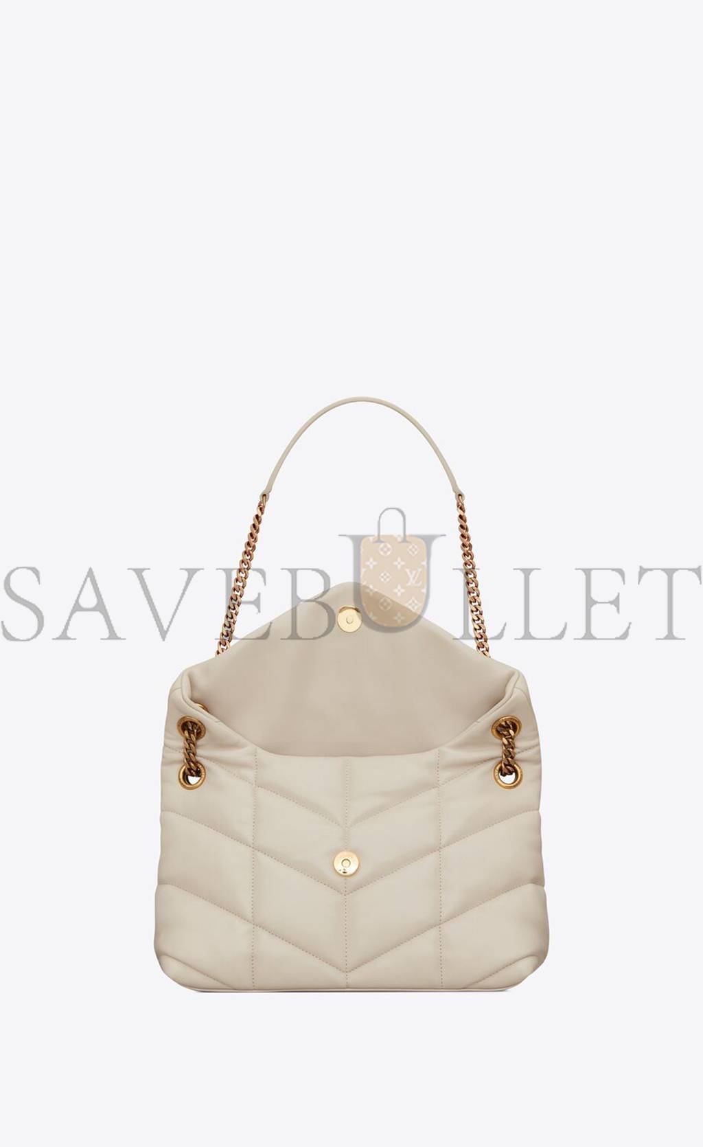 YSL PUFFER SMALL CHAIN BAG IN QUILTED LAMBSKIN 5774761EL079207 (29*17*11cm) YSL PUFFER SMALL CHAIN BAG IN QUILTED LAMBSKIN 5774761EL079207 (29*17*11cm)
