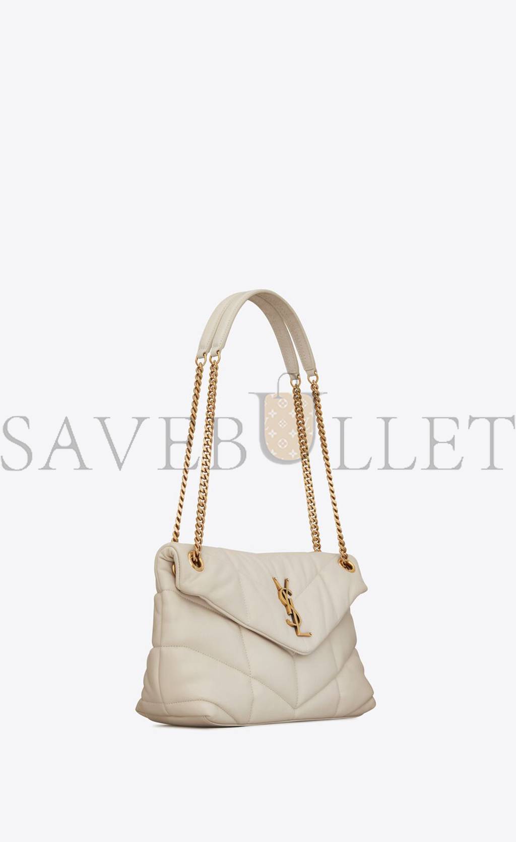 YSL PUFFER SMALL CHAIN BAG IN QUILTED LAMBSKIN 5774761EL079207 (29*17*11cm) YSL PUFFER SMALL CHAIN BAG IN QUILTED LAMBSKIN 5774761EL079207 (29*17*11cm)