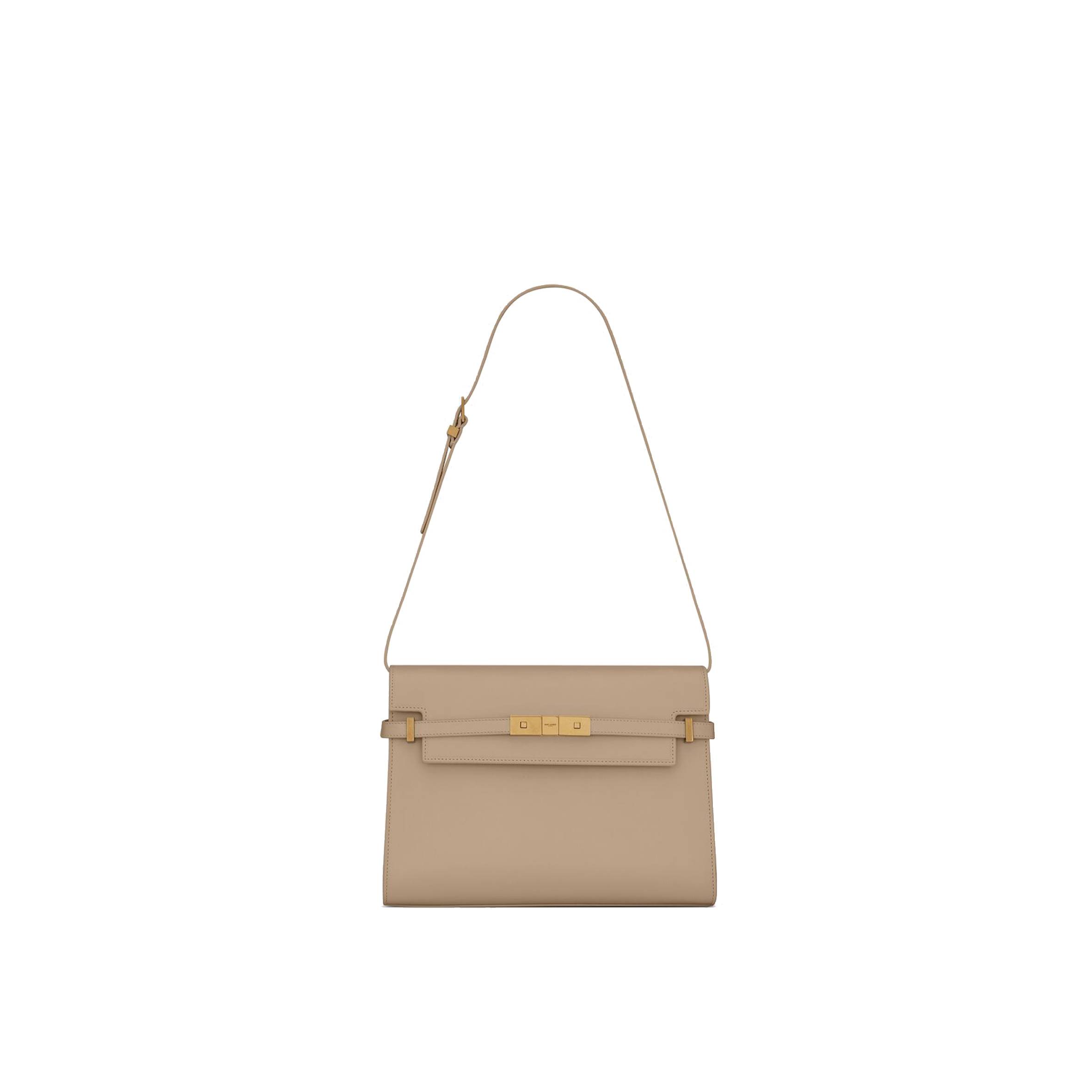 YSL MANHATTAN SHOULDER BAG IN BOX SAINT LAURENT LEATHER 5792710SX0W1722 (29*20*7.5cm)