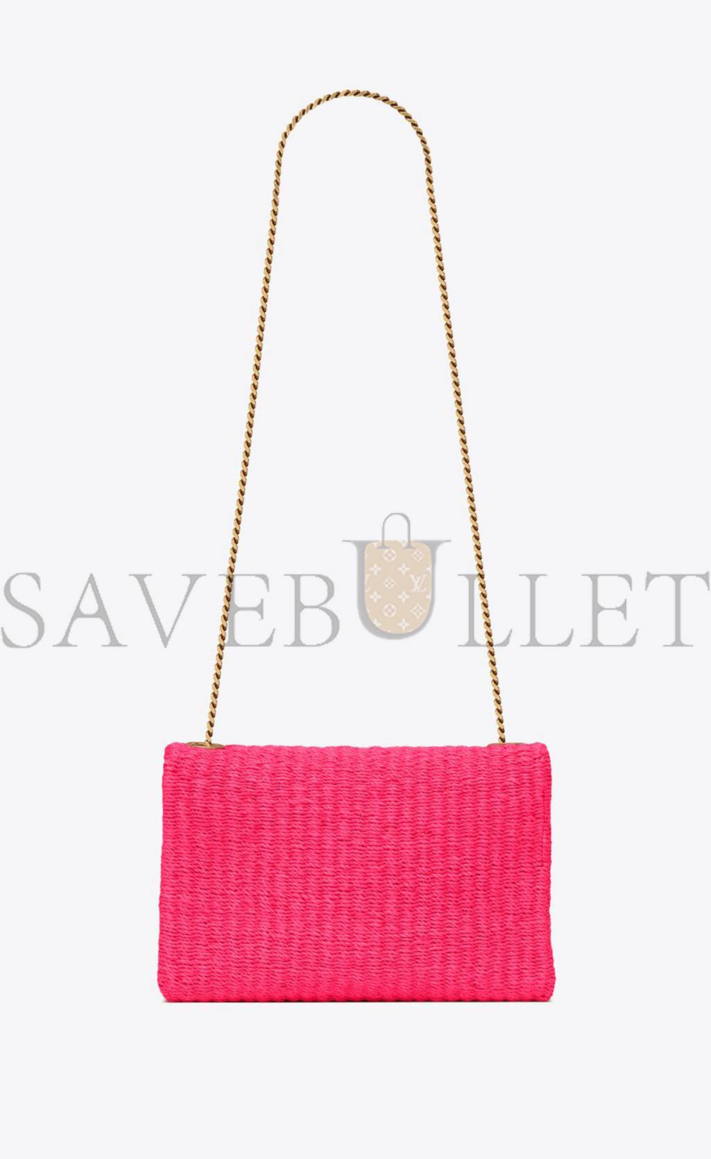 YSL KATE MEDIUM SUPPLE CHAIN BAG IN RAFFIA 580065FABK35688 (28.5*20*6cm) YSL KATE MEDIUM SUPPLE CHAIN BAG IN RAFFIA 580065FABK35688 (28.5*20*6cm)