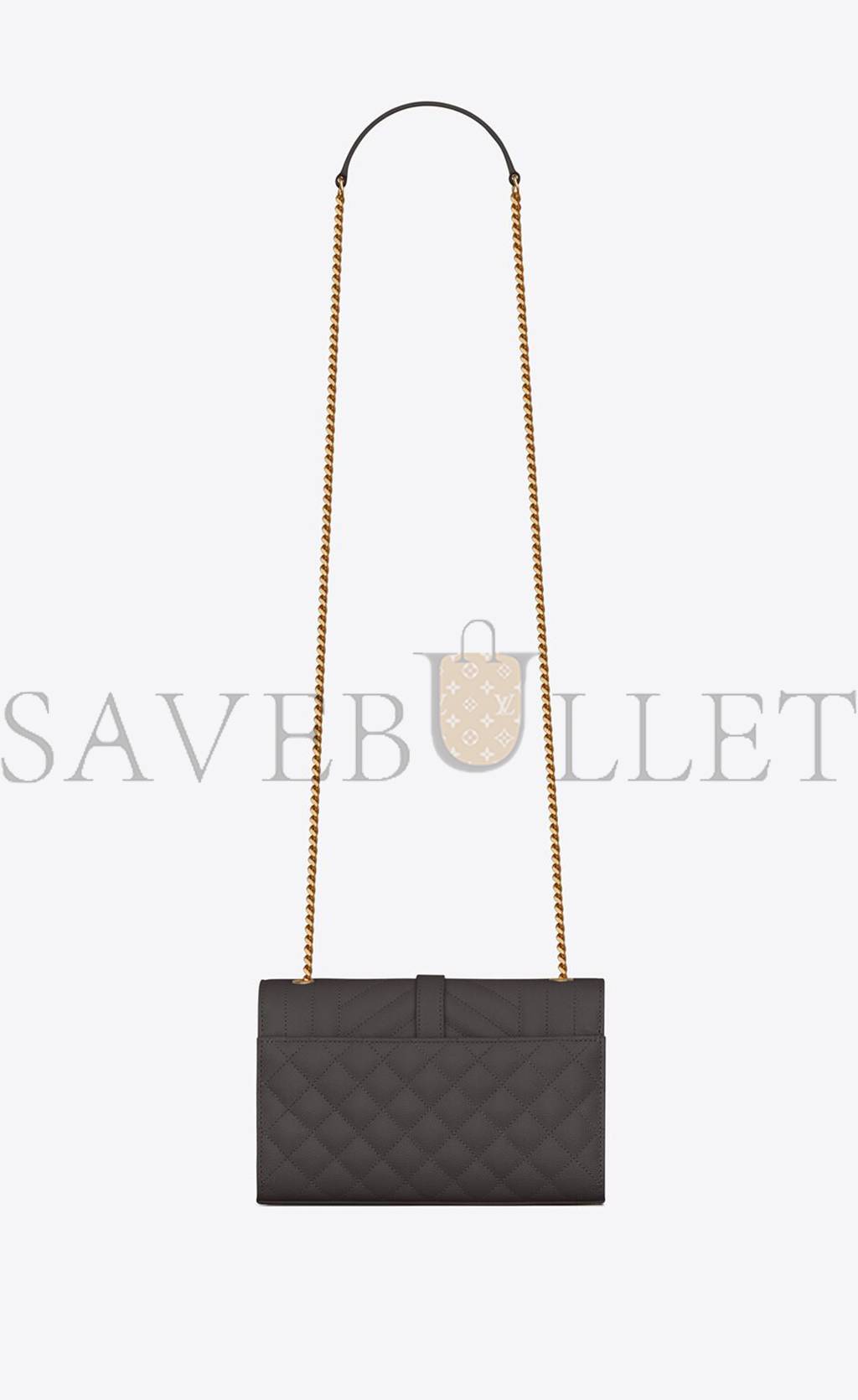 YSL ENVELOPE SMALL BAG IN MIX MATELASSÉ GRAIN DE POUDRE EMBOSSED LEATHER 600195BOW971112 (21*13*6cm) YSL ENVELOPE SMALL BAG IN MIX MATELASSÉ GRAIN DE POUDRE EMBOSSED LEATHER 600195BOW971112 (21*13*6cm)
