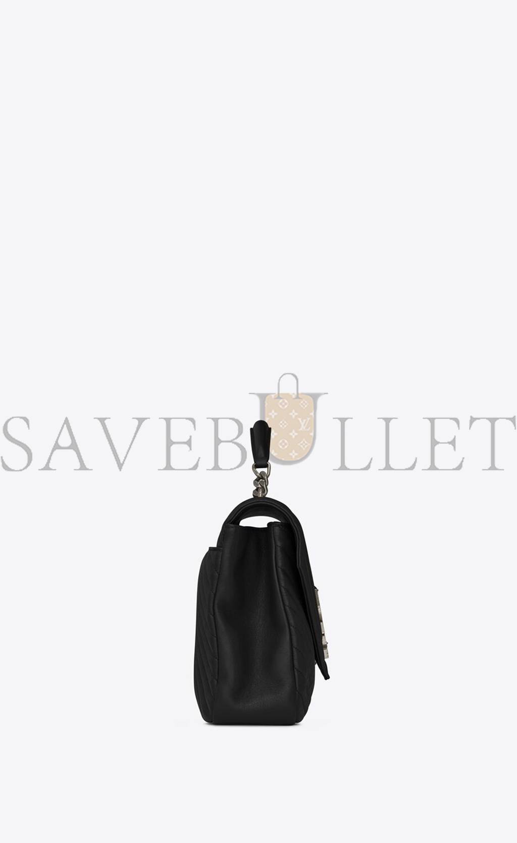 YSL COLLEGE LARGE CHAIN BAG IN QUILTED LEATHER 600278BRM041000 (32*20*8.5cm) YSL COLLEGE LARGE CHAIN BAG IN QUILTED LEATHER 600278BRM041000 (32*20*8.5cm)