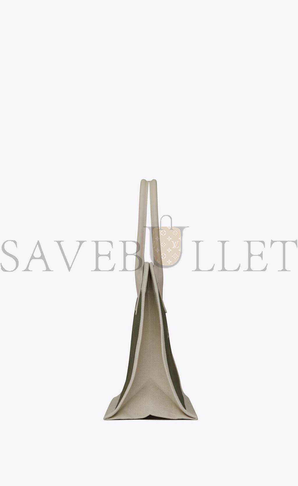 YSL RIVE GAUCHE SMALL TOTE BAG IN LINEN AND LEATHER 617481FAADI3281 (39*31*18cm) YSL RIVE GAUCHE SMALL TOTE BAG IN LINEN AND LEATHER 617481FAADI3281 (39*31*18cm)