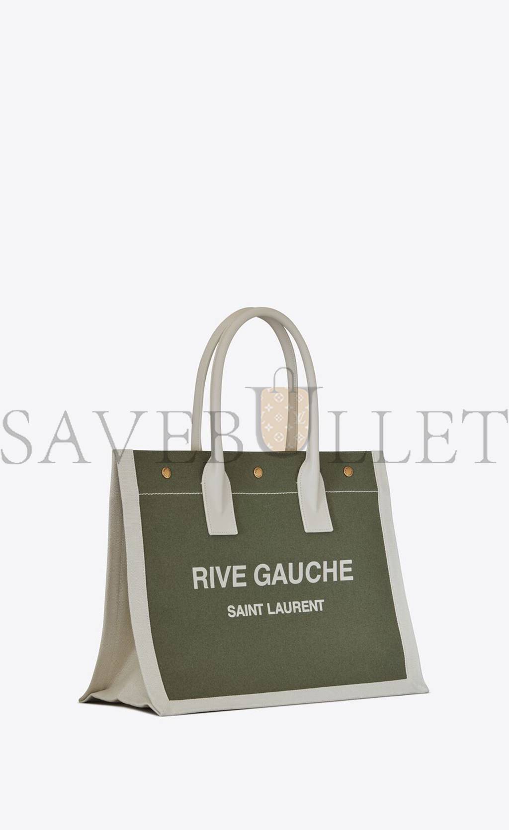 YSL RIVE GAUCHE SMALL TOTE BAG IN LINEN AND LEATHER 617481FAADI3281 (39*31*18cm) YSL RIVE GAUCHE SMALL TOTE BAG IN LINEN AND LEATHER 617481FAADI3281 (39*31*18cm)