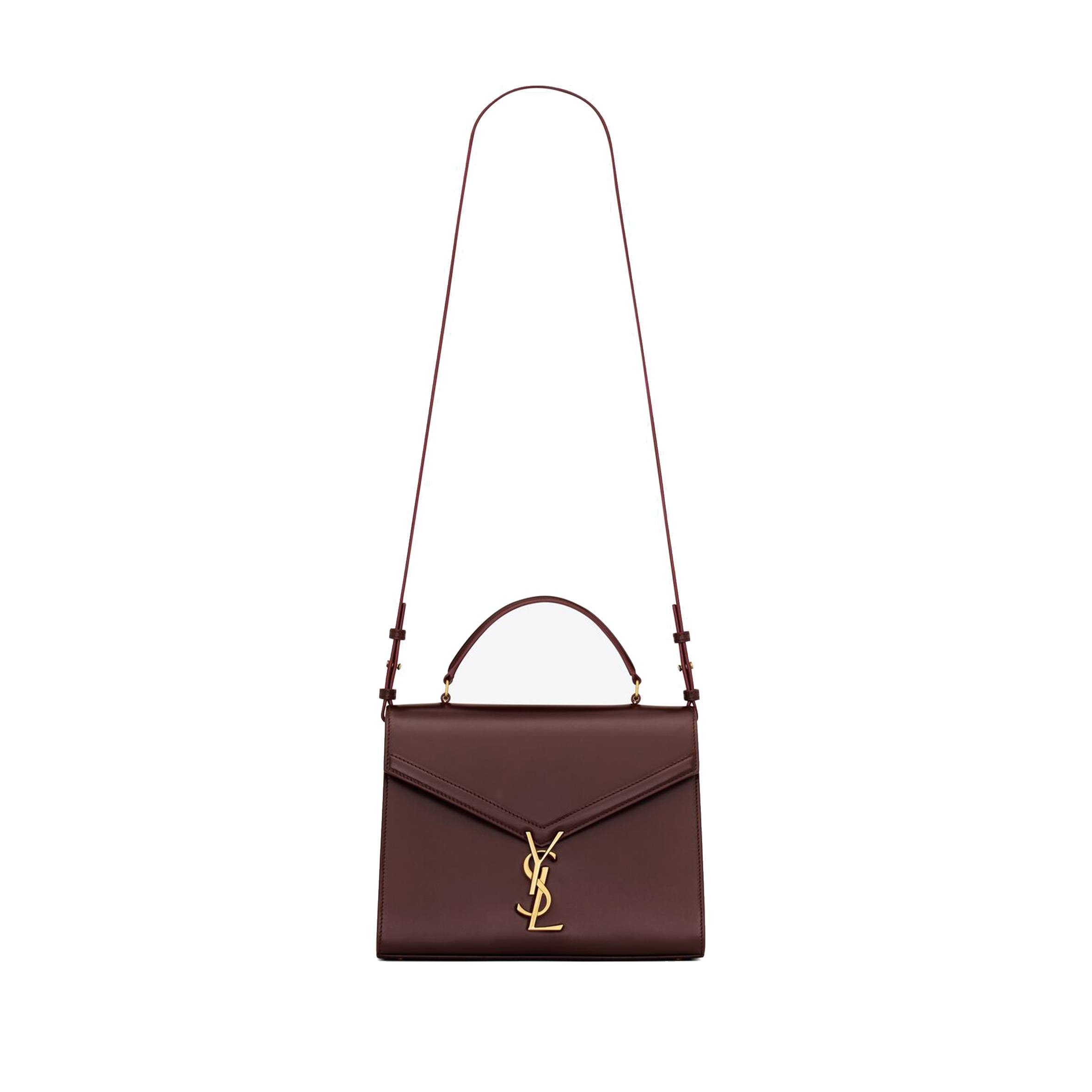 YSL CASSANDRA MEDIUM TOP HANDLE BAG IN BOX SAINT LAURENT LEATHER 6239310SX0W2045 (24.5*20*11.5cm) YSL CASSANDRA MEDIUM TOP HANDLE BAG IN BOX SAINT LAURENT LEATHER 6239310SX0W2045 (24.5*20*11.5cm)