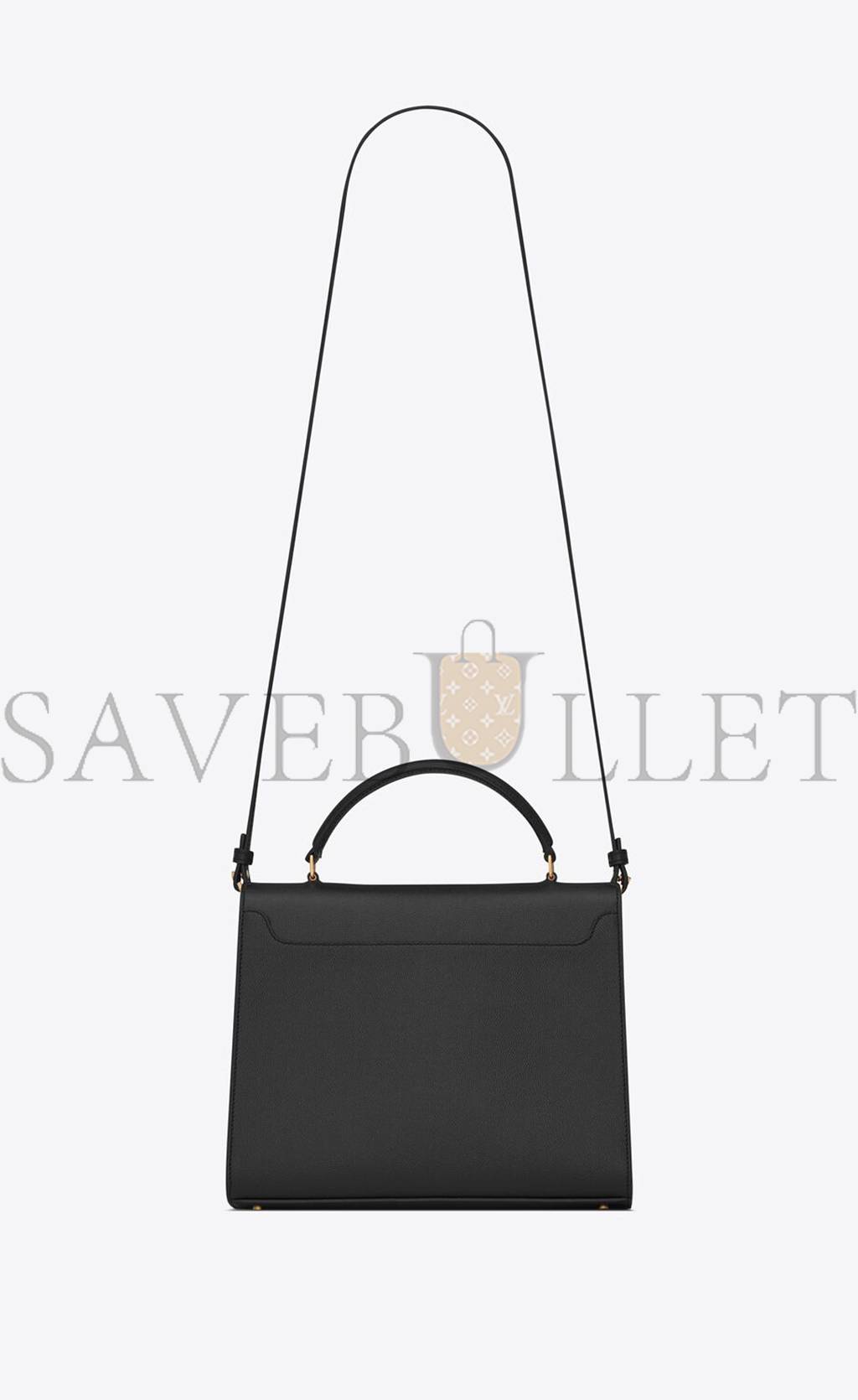 YSL CASSANDRA MEDIUM TOP HANDLE BAG IN GRAIN DE POUDRE EMBOSSED LEATHER 623931BOW0W1000 (24.5*20*11.5cm) YSL CASSANDRA MEDIUM TOP HANDLE BAG IN GRAIN DE POUDRE EMBOSSED LEATHER 623931BOW0W1000 (24.5*20*11.5cm)