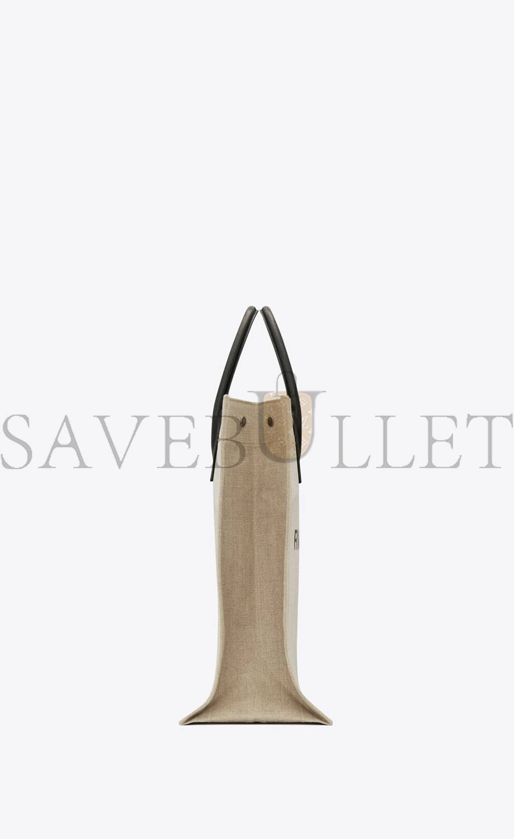 YSL RIVE GAUCHE NS SHOPPING BAG IN LINEN AND COTTON 6316829J52E9280 (39*38*17cm) YSL RIVE GAUCHE NS SHOPPING BAG IN LINEN AND COTTON 6316829J52E9280 (39*38*17cm)