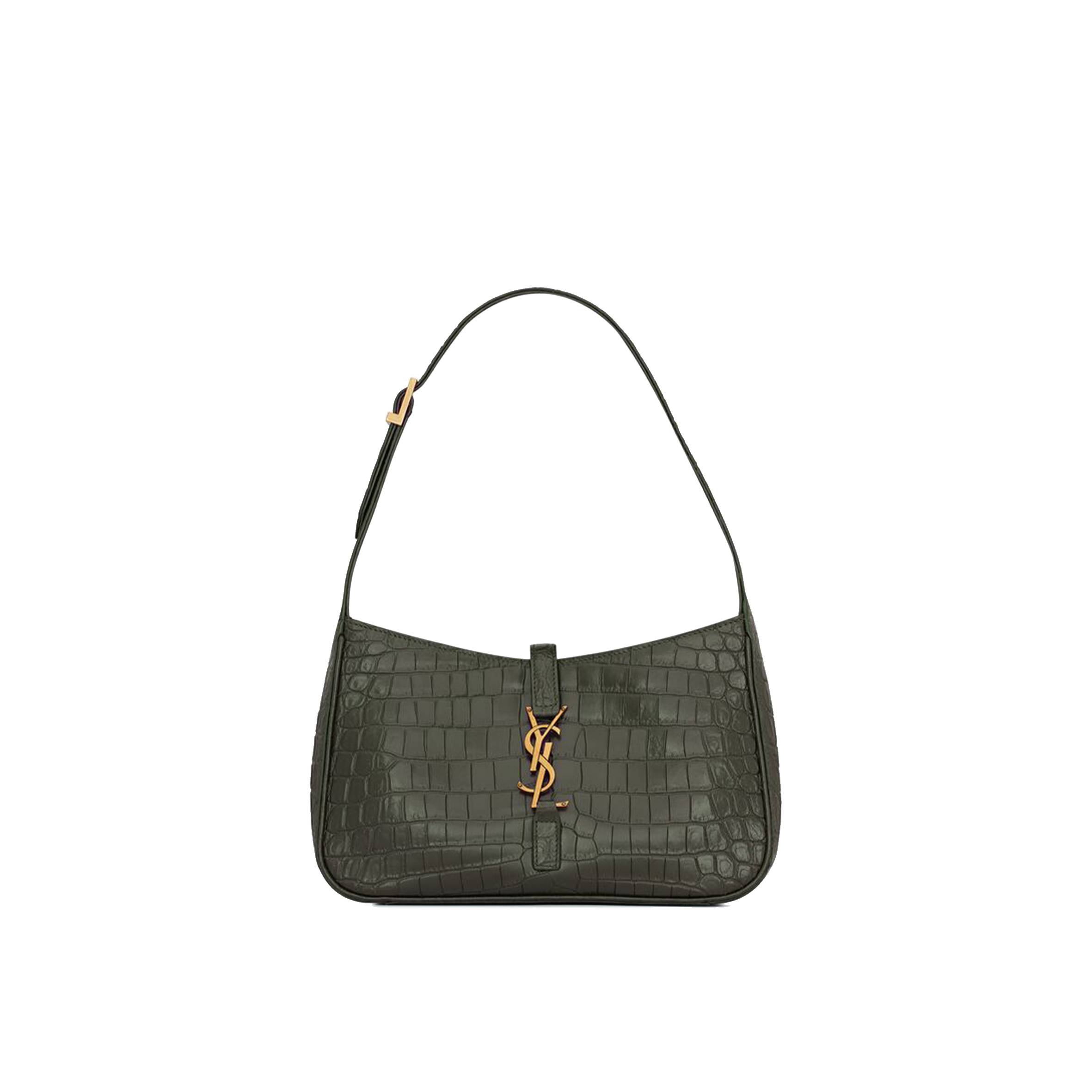 YSL LE 5 A 7 IN CROCODILE-EMBOSSED LEATHER 657228DZE0W3045 (23*16*6.5cm) YSL LE 5 A 7 IN CROCODILE-EMBOSSED LEATHER 657228DZE0W3045 (23*16*6.5cm)