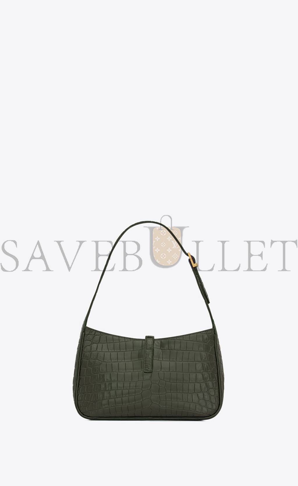YSL LE 5 A 7 IN CROCODILE-EMBOSSED LEATHER 657228DZE0W3045 (23*16*6.5cm) YSL LE 5 A 7 IN CROCODILE-EMBOSSED LEATHER 657228DZE0W3045 (23*16*6.5cm)
