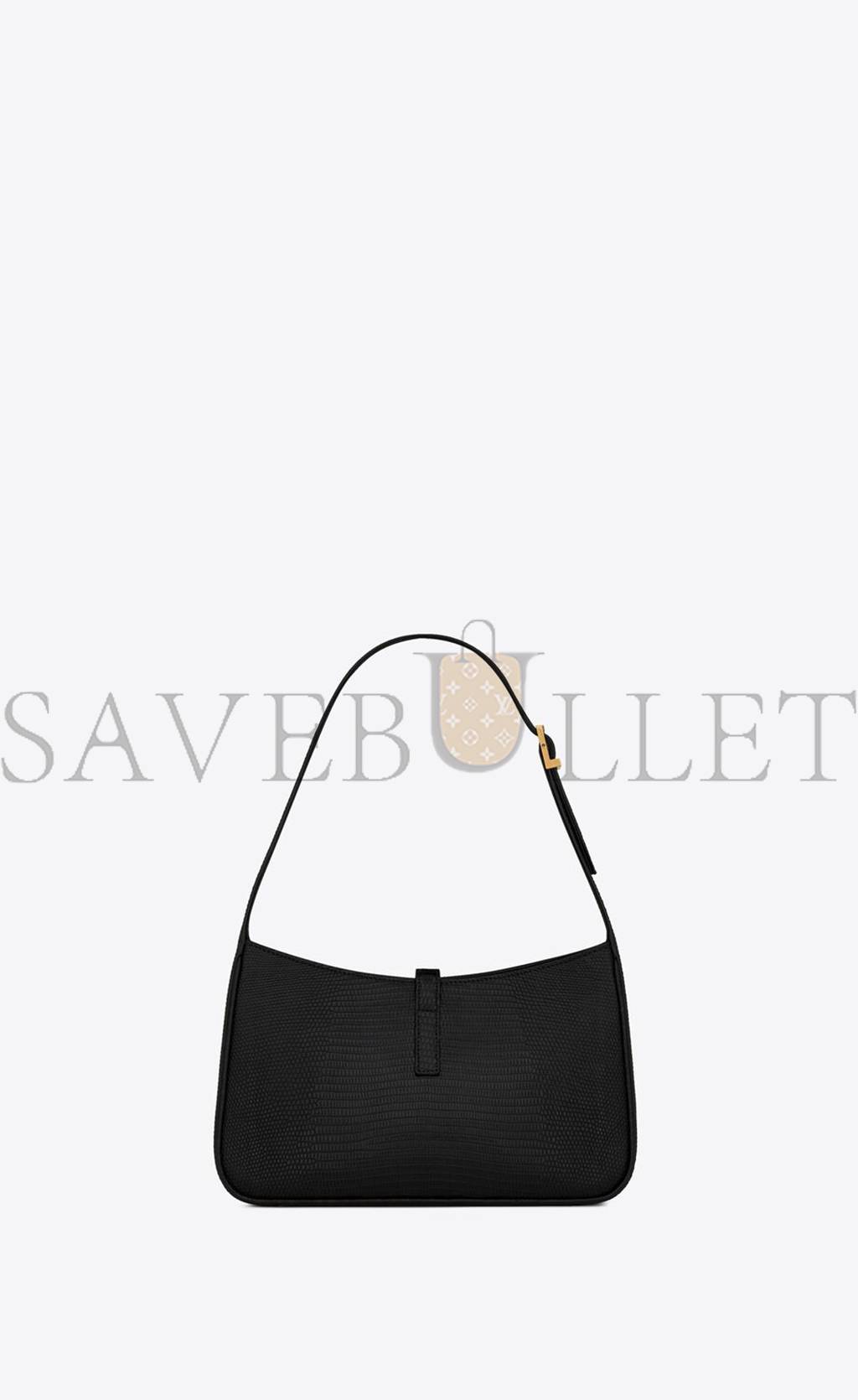 YSL LE 5 A 7 IN LIZARD SHINY LEATHER 657228EAAAU1000 (23*16*6.5cm) YSL LE 5 A 7 IN LIZARD SHINY LEATHER 657228EAAAU1000 (23*16*6.5cm)