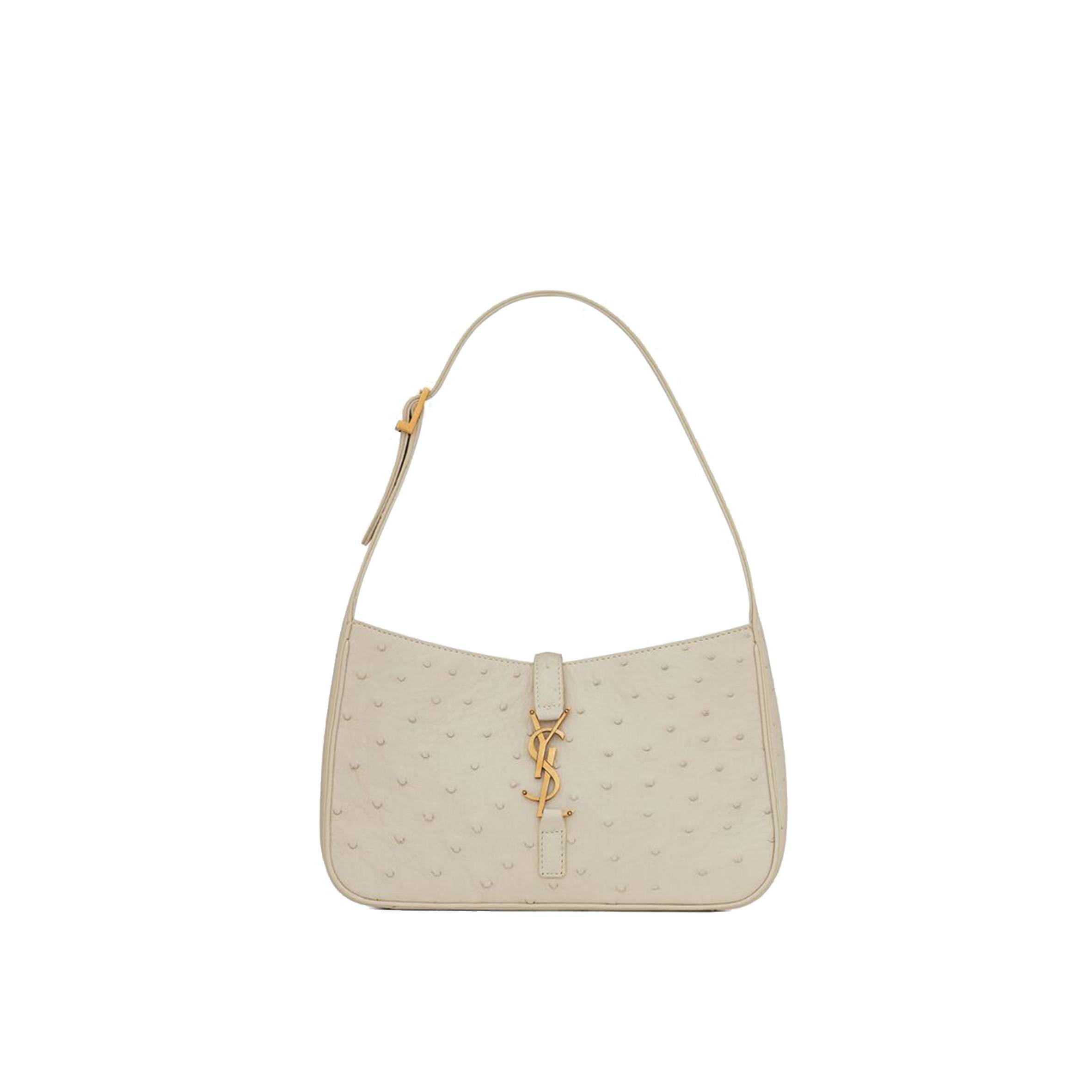 YSL LE 5 A 7 IN OSTRICH 657228L3F0W9207 (23*16*6.5cm) YSL LE 5 A 7 IN OSTRICH 657228L3F0W9207 (23*16*6.5cm)